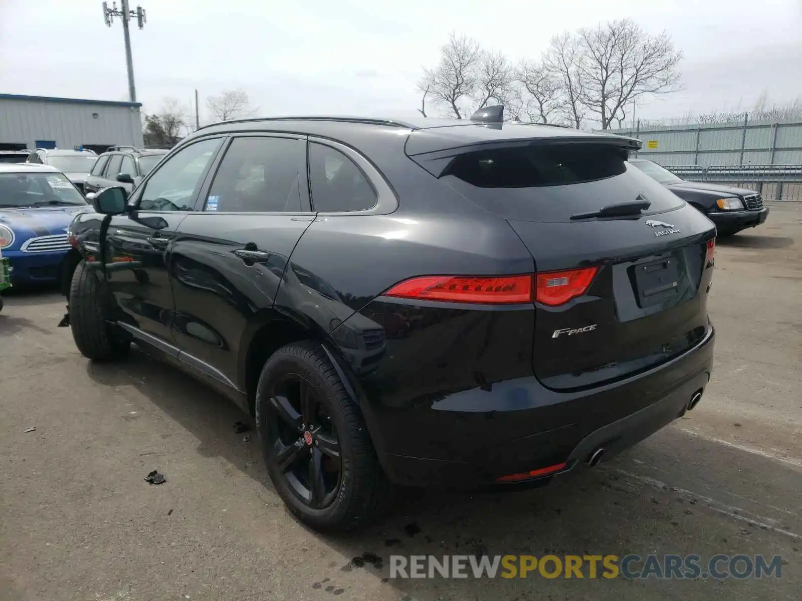 3 Фотография поврежденного автомобиля SADCX2GX9LA625118 JAGUAR F-PACE 2020