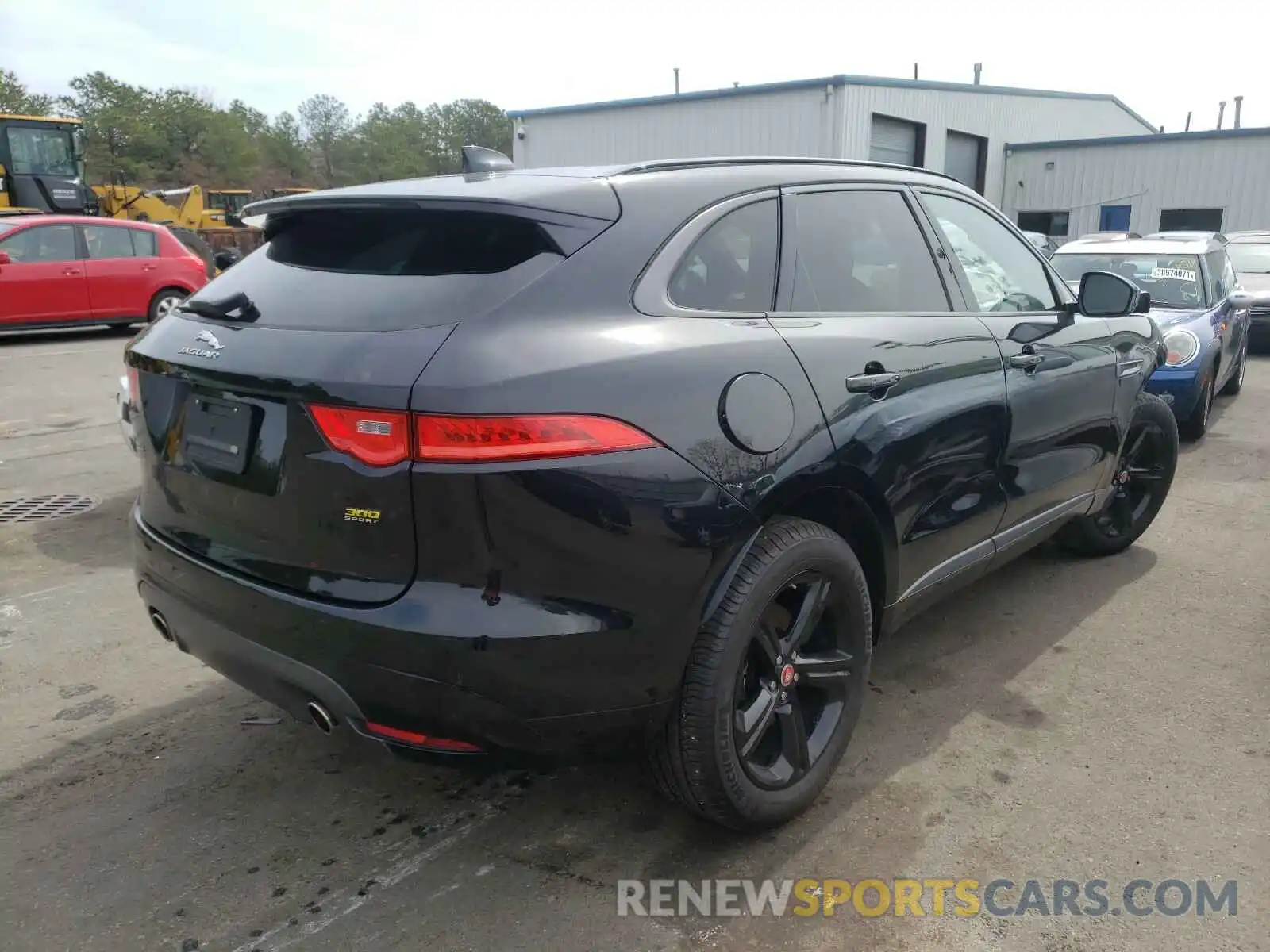 4 Фотография поврежденного автомобиля SADCX2GX9LA625118 JAGUAR F-PACE 2020