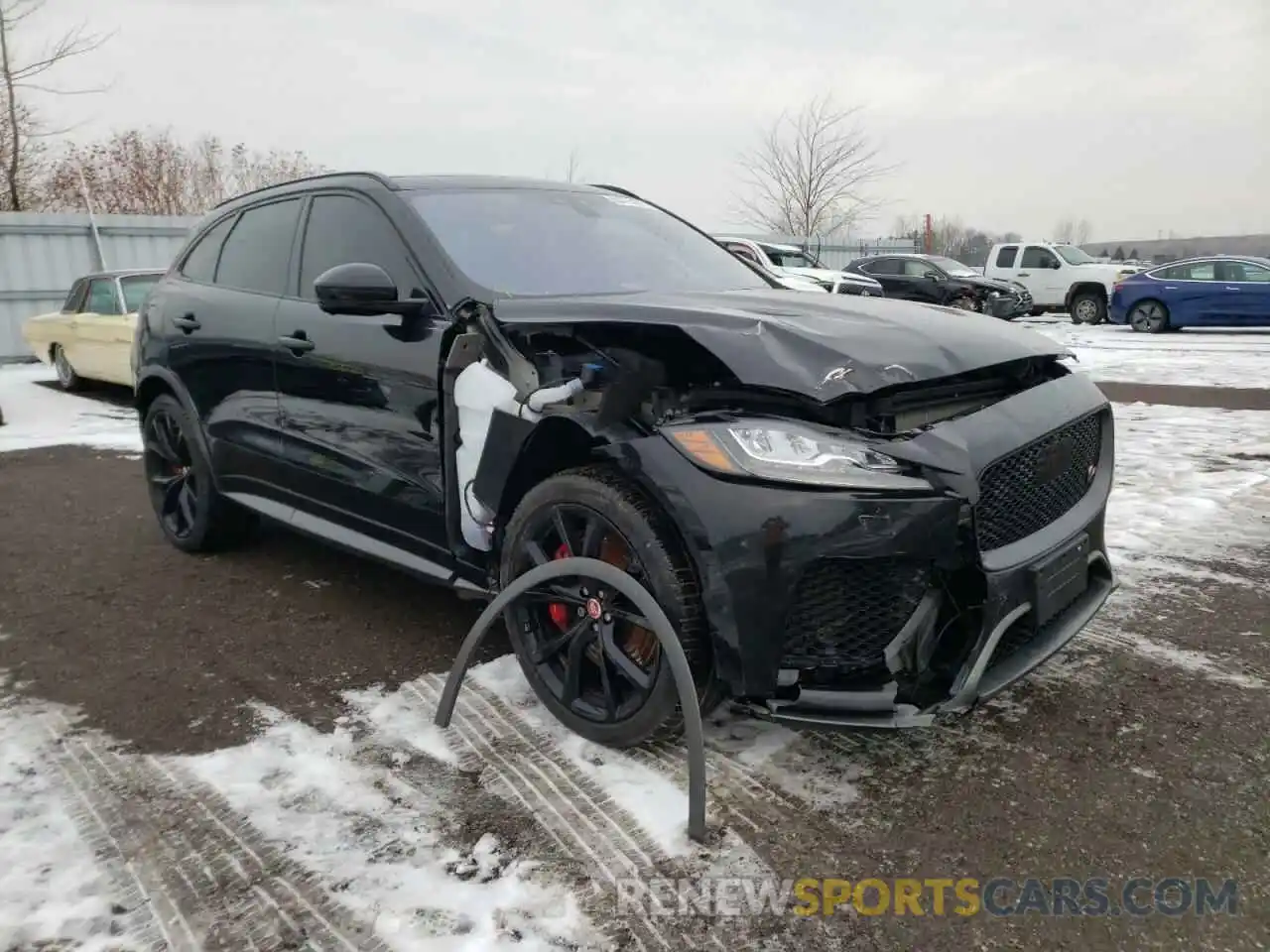 1 Photograph of a damaged car SADCZ2EE4LA620503 JAGUAR F-PACE 2020