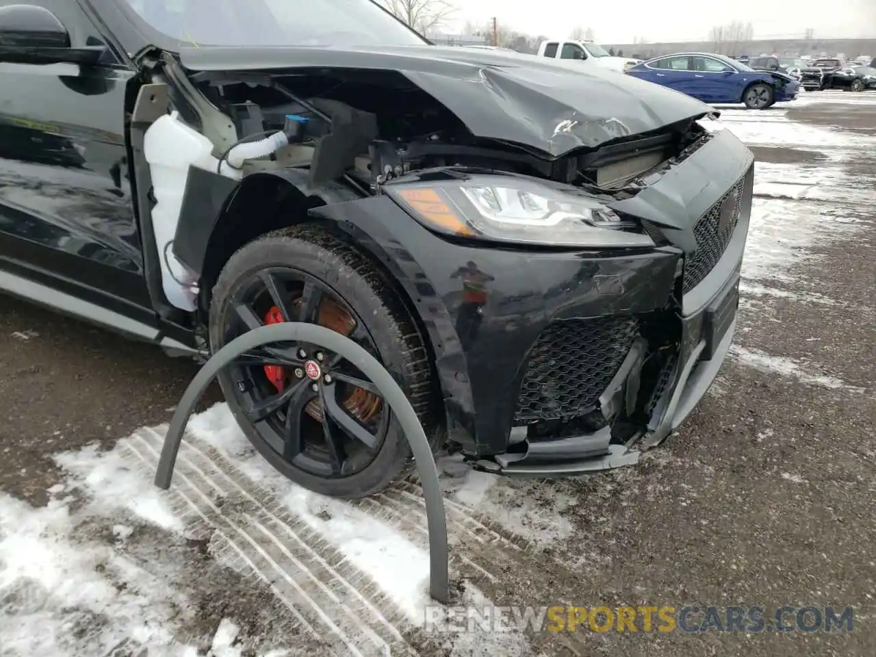 9 Photograph of a damaged car SADCZ2EE4LA620503 JAGUAR F-PACE 2020