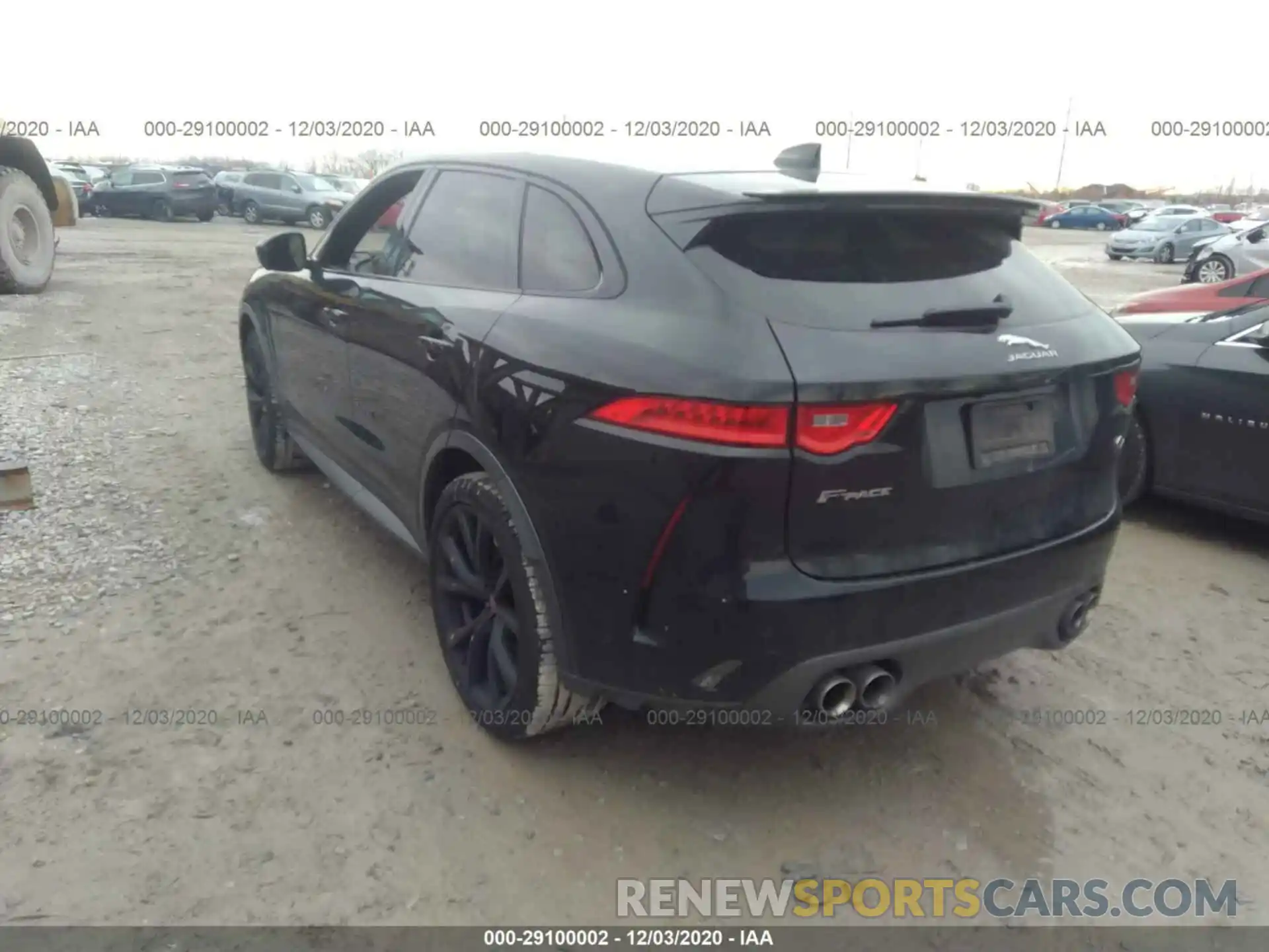 3 Фотография поврежденного автомобиля SADCZ2EE5LA625998 JAGUAR F-PACE 2020