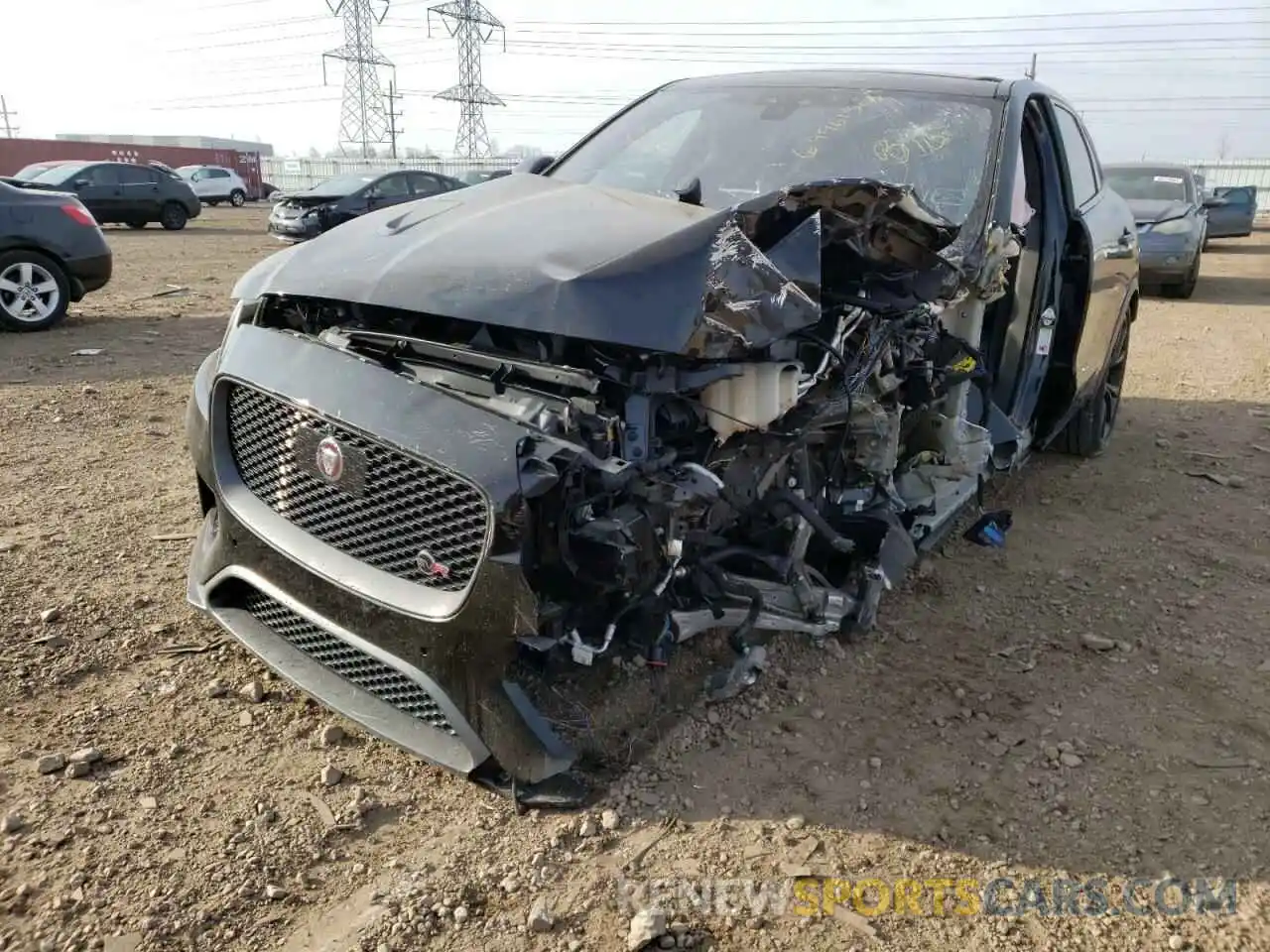 2 Photograph of a damaged car SADCZ2EE6LA617361 JAGUAR F-PACE 2020