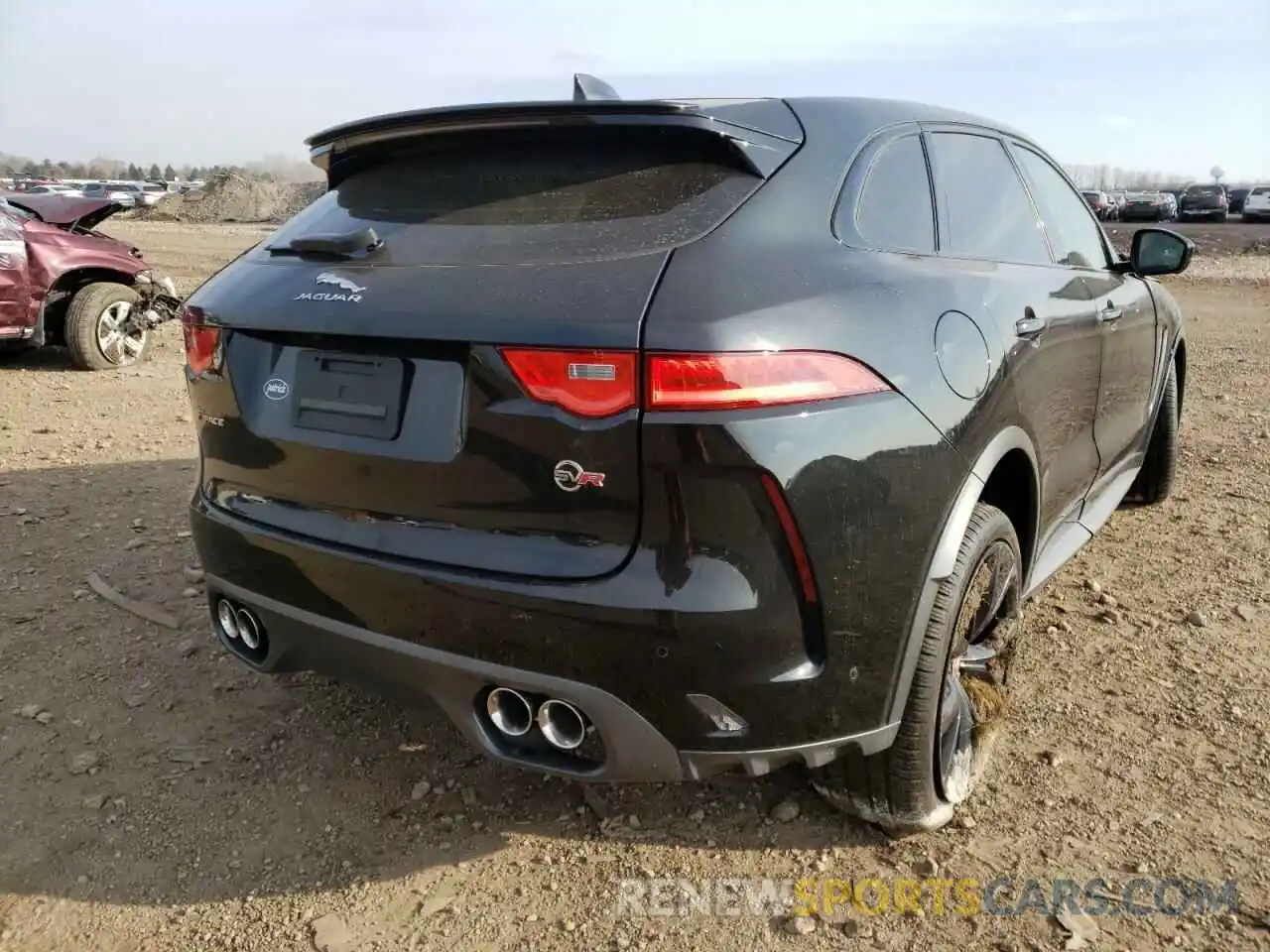 4 Фотография поврежденного автомобиля SADCZ2EE6LA617361 JAGUAR F-PACE 2020