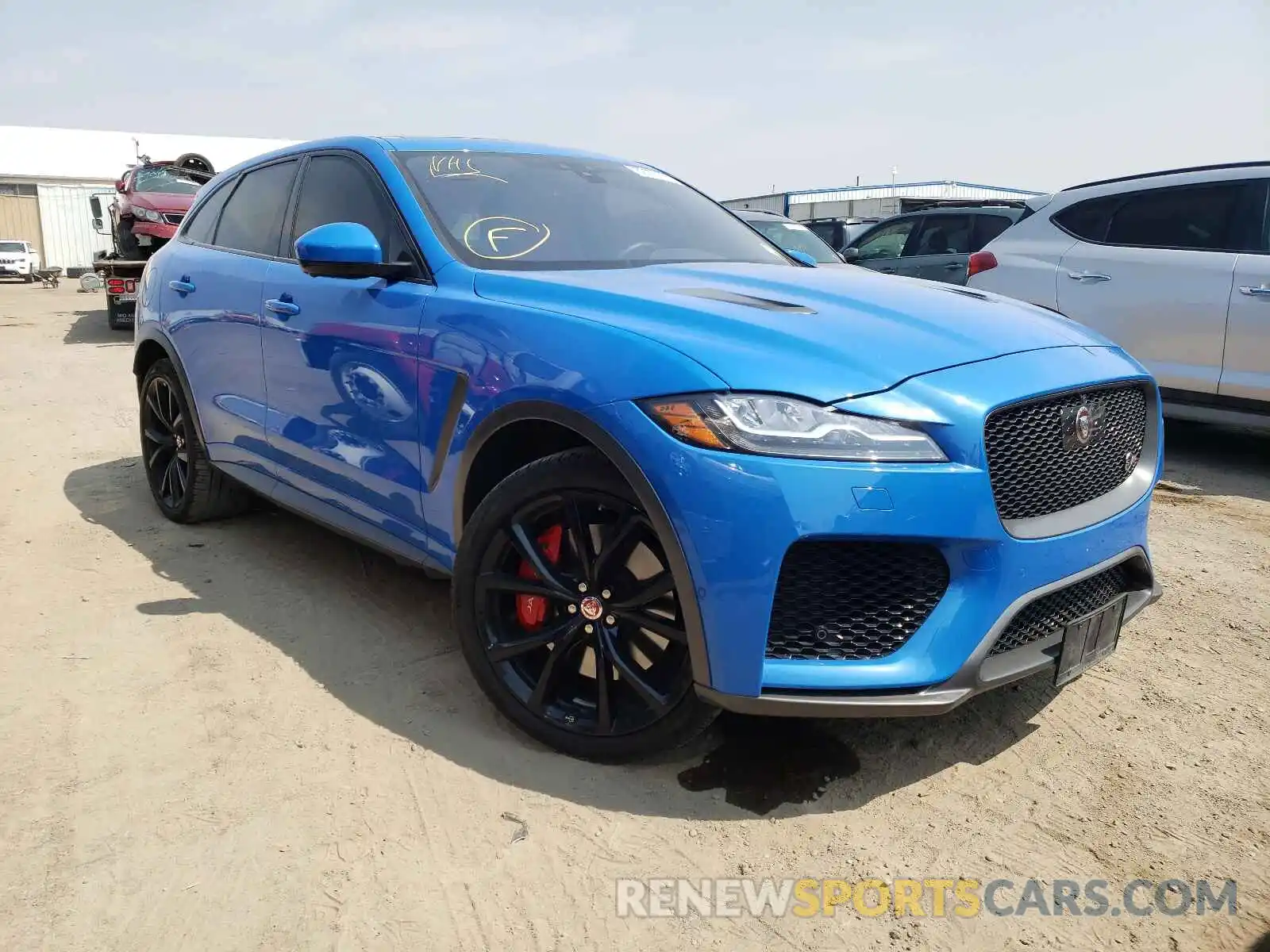 1 Фотография поврежденного автомобиля SADCZ2EE6LA627906 JAGUAR F-PACE 2020