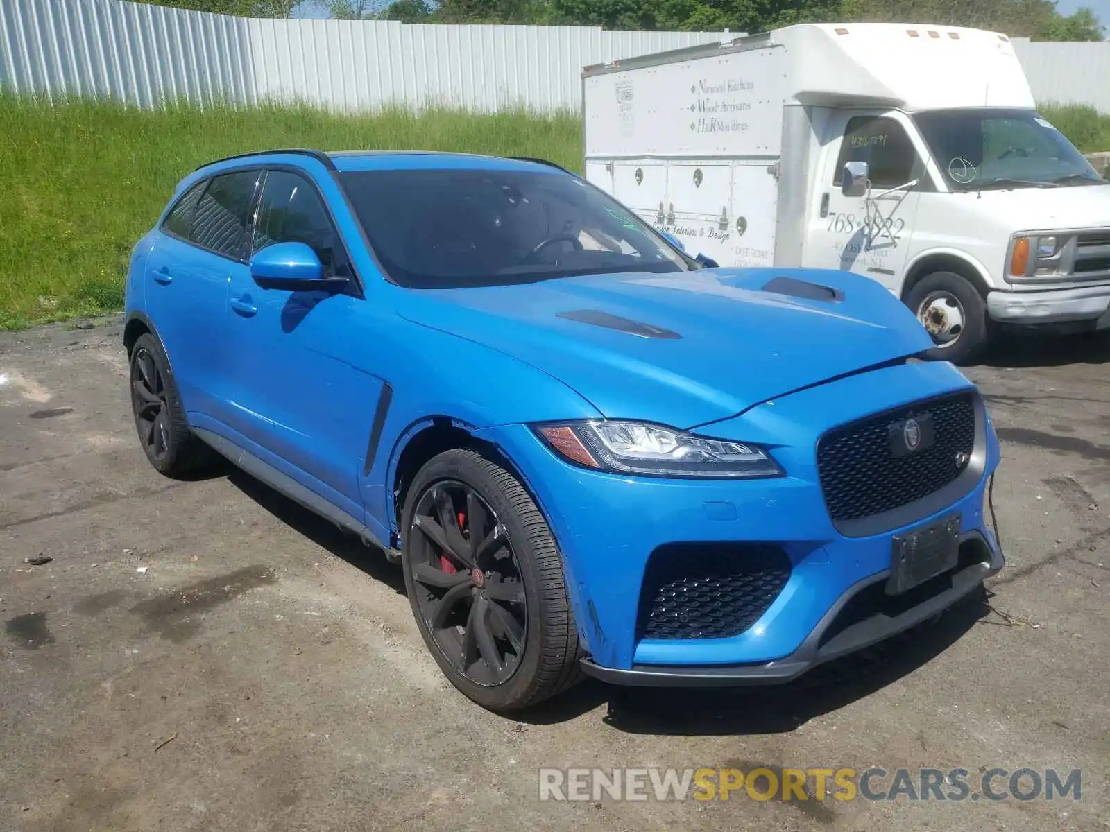 1 Photograph of a damaged car SADCZ2EE6LA630174 JAGUAR F-PACE 2020