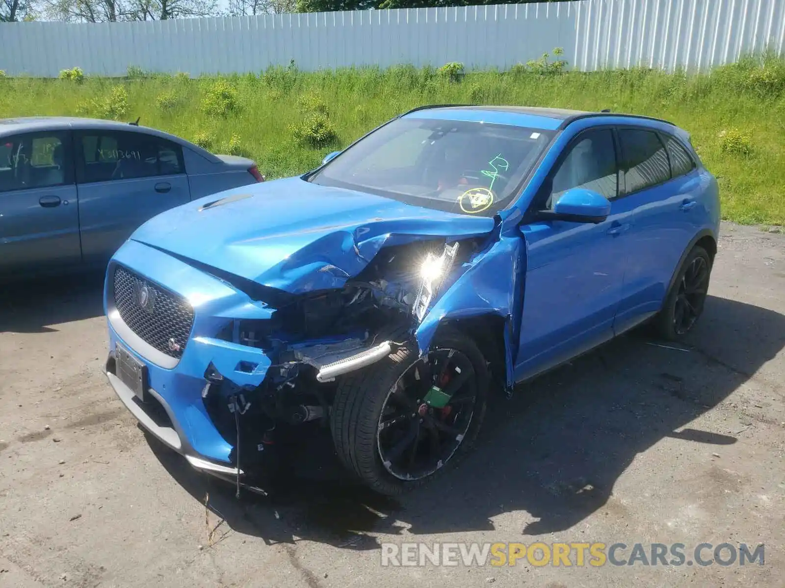 2 Photograph of a damaged car SADCZ2EE6LA630174 JAGUAR F-PACE 2020