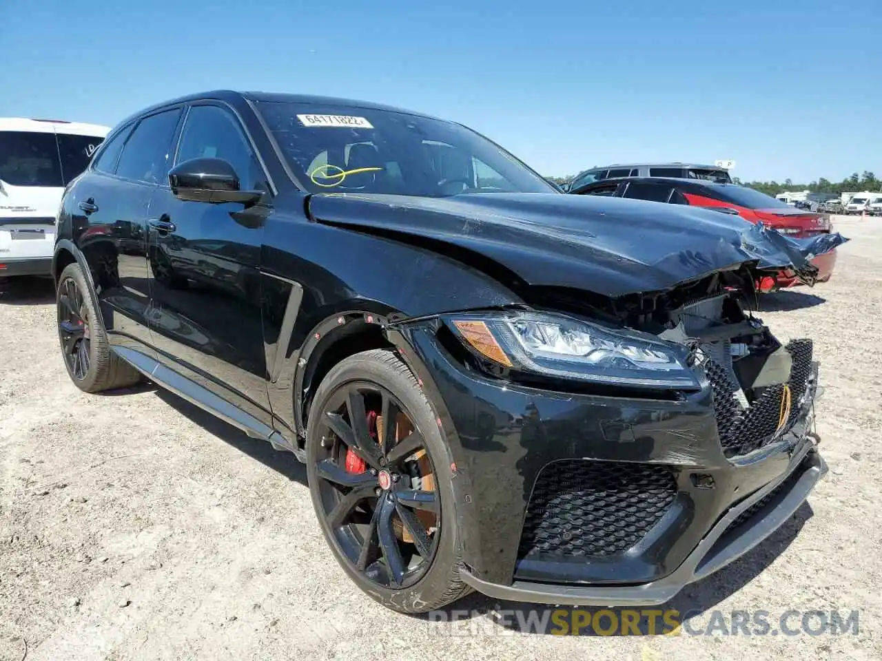 1 Photograph of a damaged car SADCZ2EE6LA644902 JAGUAR F-PACE 2020