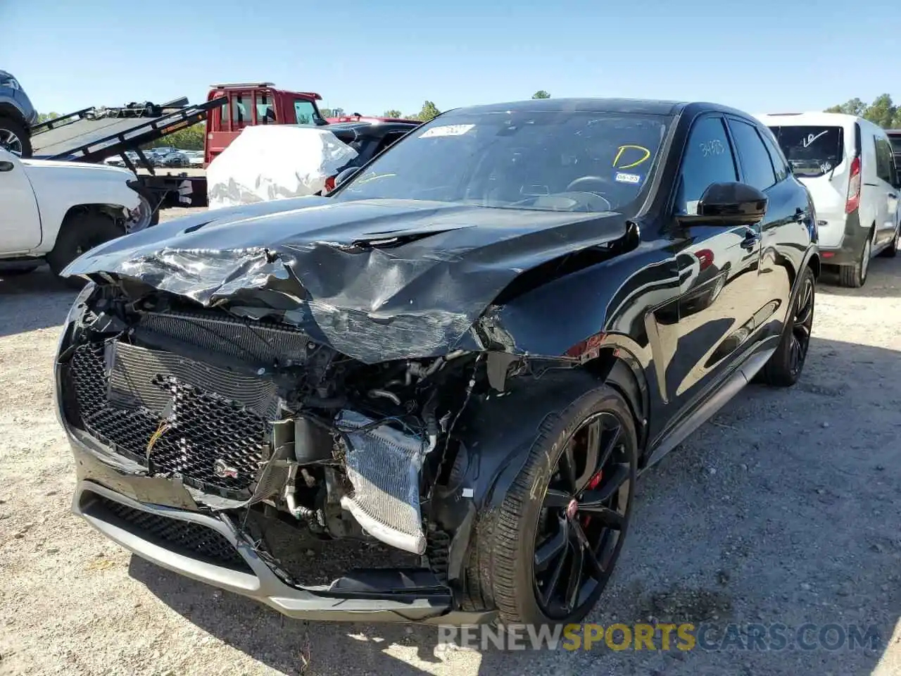 2 Photograph of a damaged car SADCZ2EE6LA644902 JAGUAR F-PACE 2020