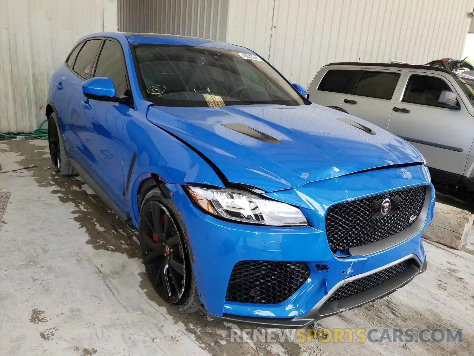 1 Photograph of a damaged car SADCZ2EE9LA630993 JAGUAR F-PACE 2020