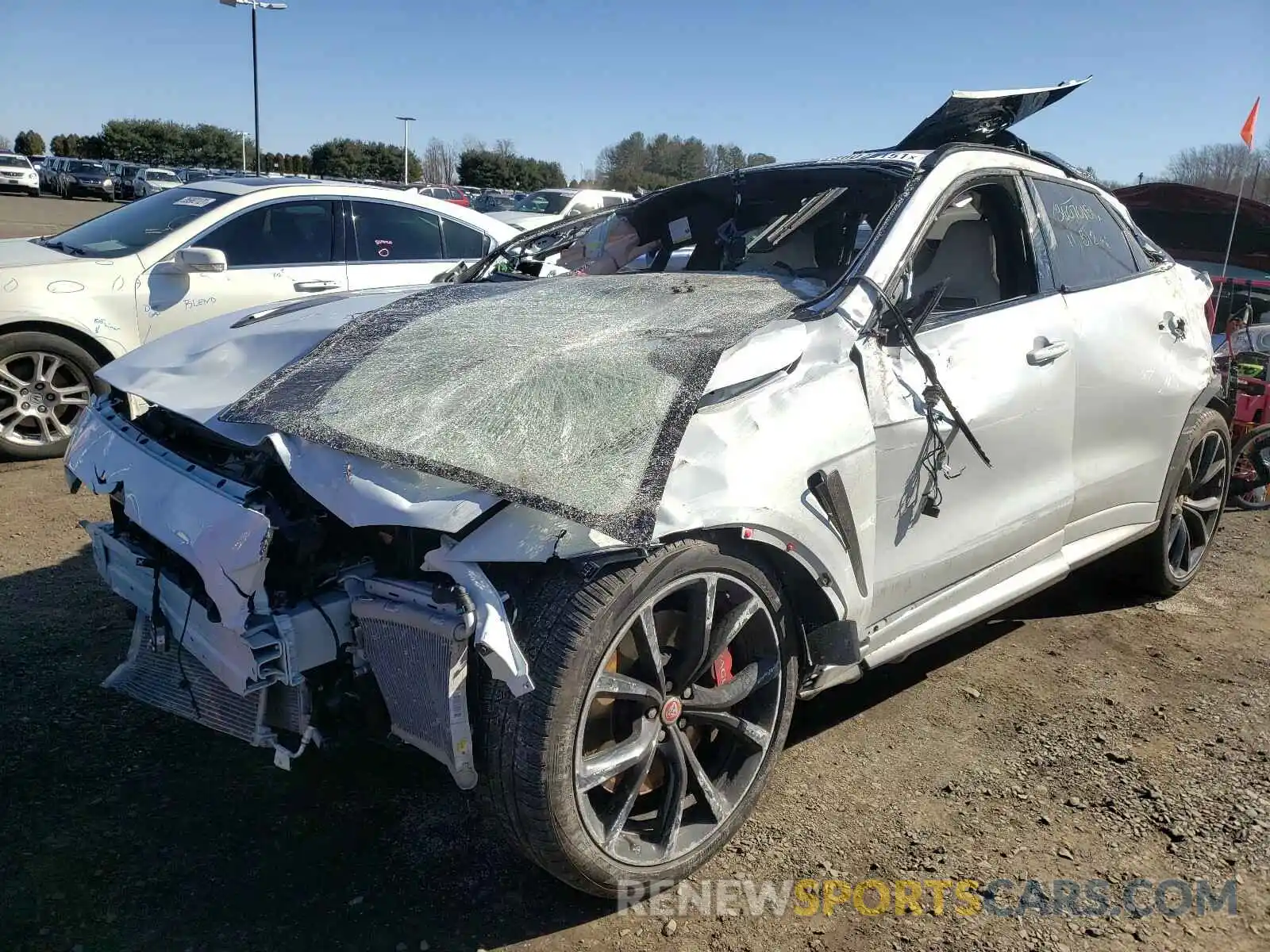 2 Photograph of a damaged car SADCZ2EEXLA629173 JAGUAR F-PACE 2020