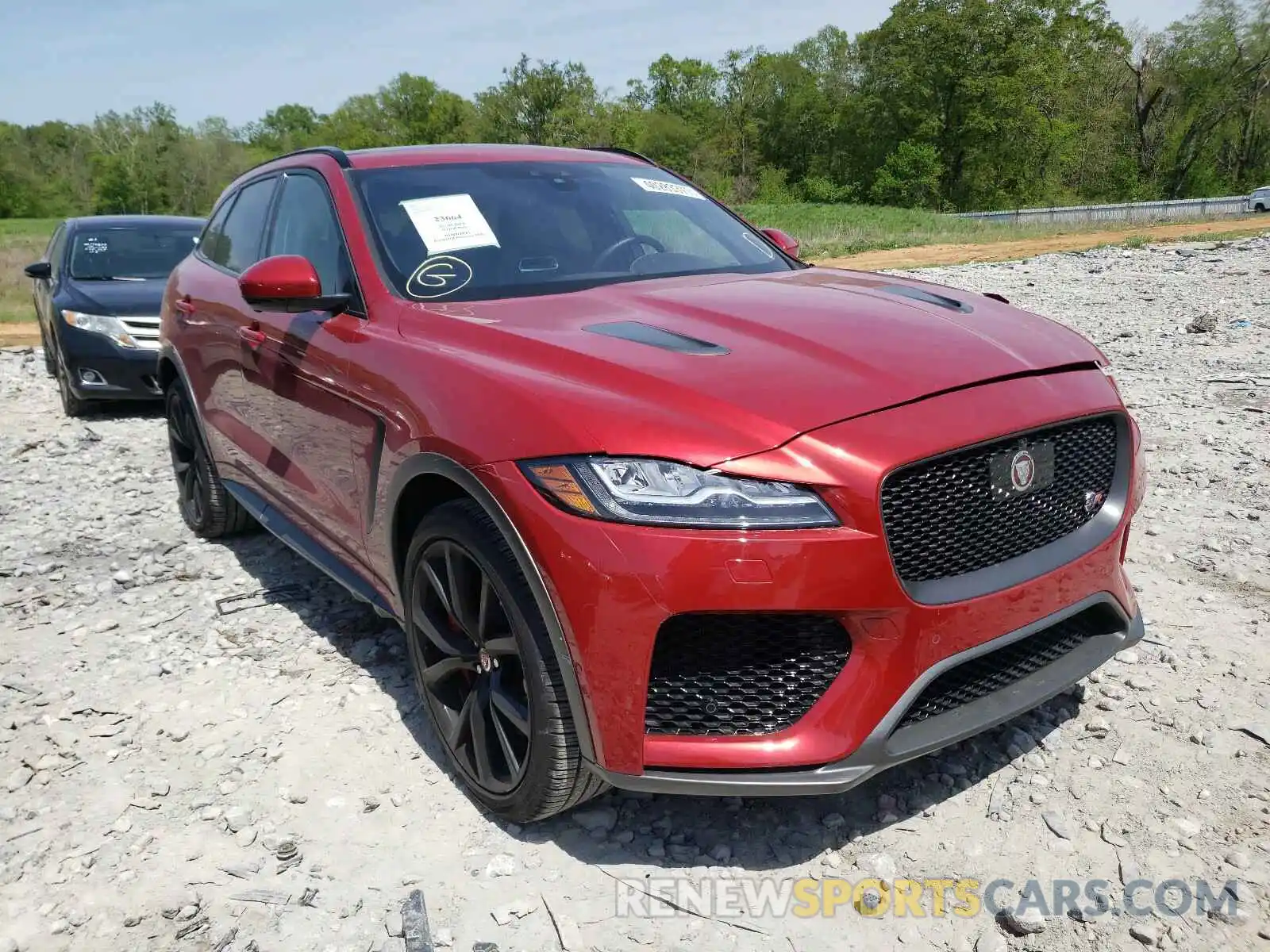 1 Photograph of a damaged car SADCZ2EEXLA647544 JAGUAR F-PACE 2020