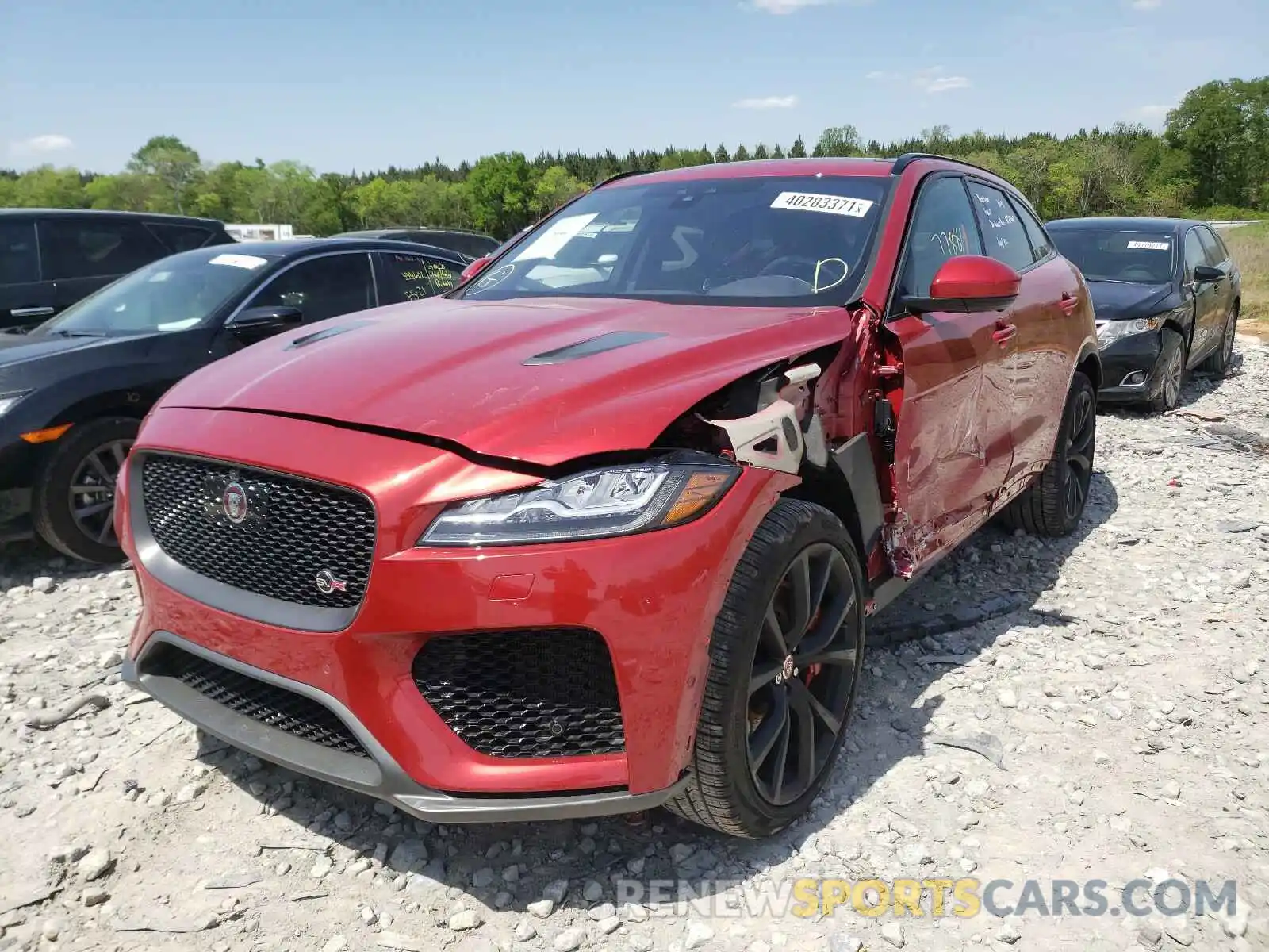 2 Photograph of a damaged car SADCZ2EEXLA647544 JAGUAR F-PACE 2020