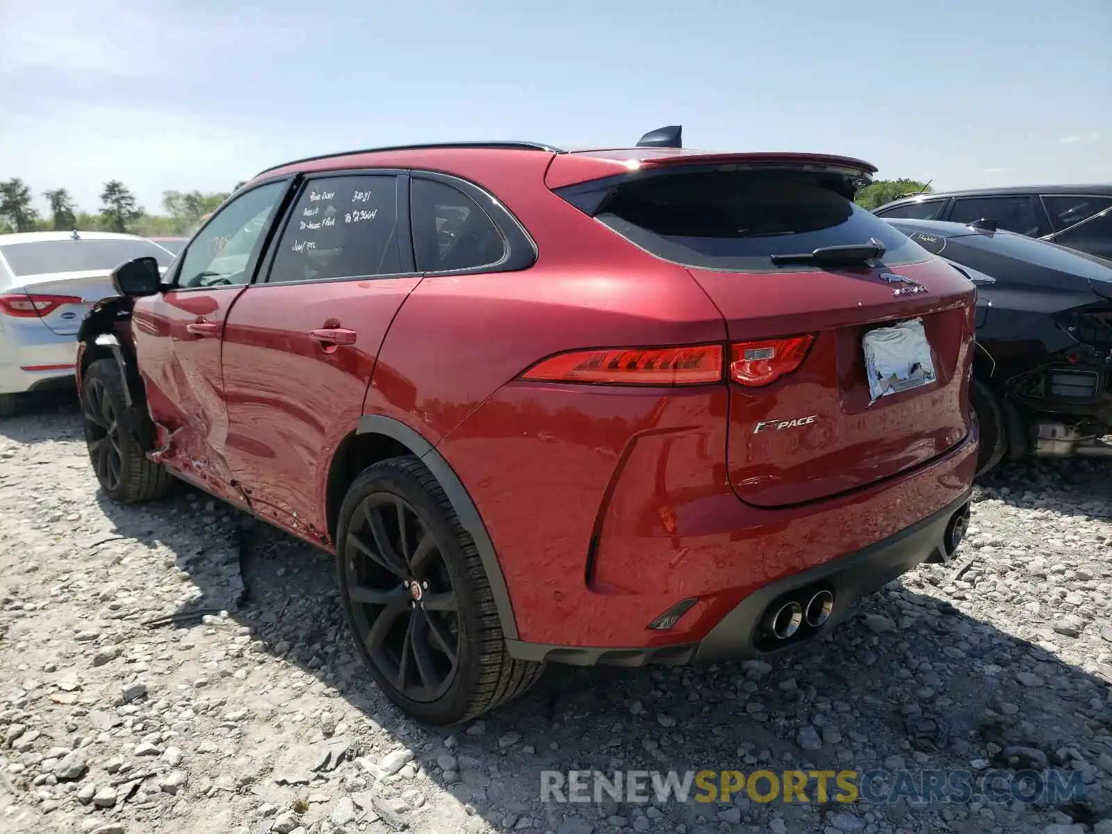 3 Photograph of a damaged car SADCZ2EEXLA647544 JAGUAR F-PACE 2020