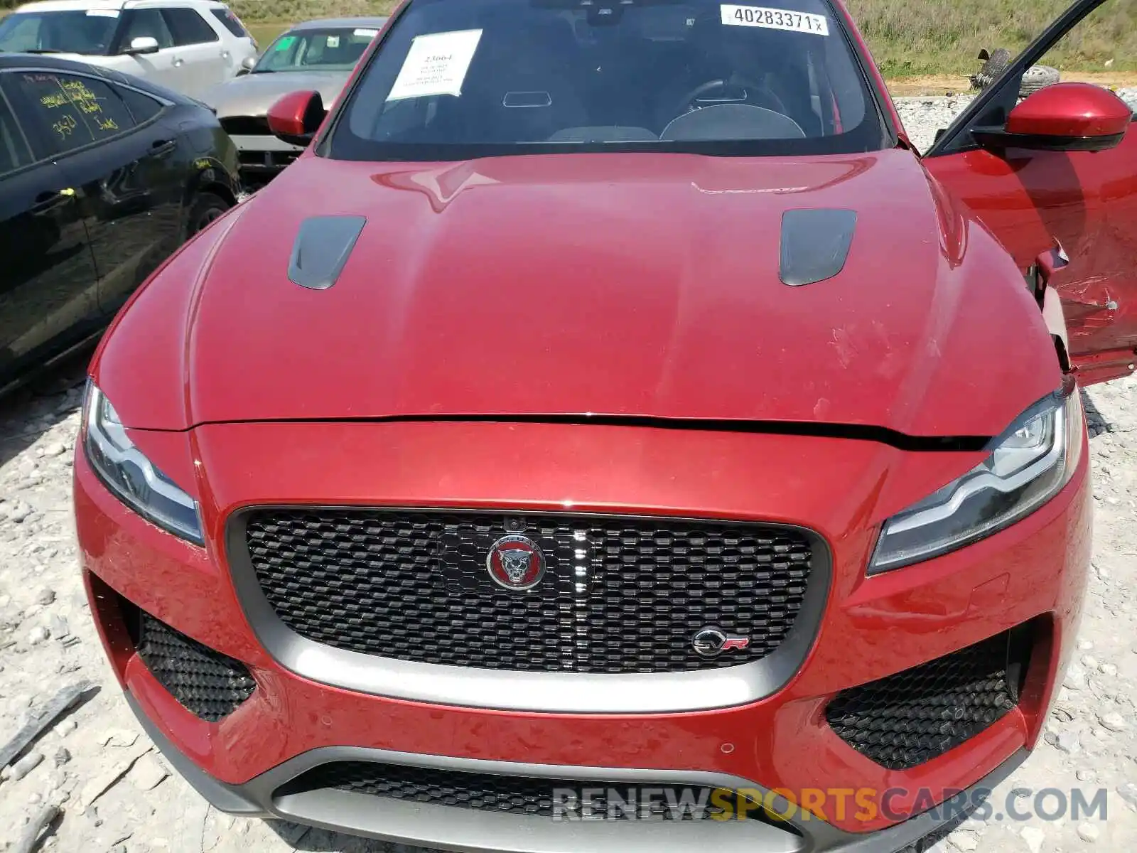 7 Photograph of a damaged car SADCZ2EEXLA647544 JAGUAR F-PACE 2020