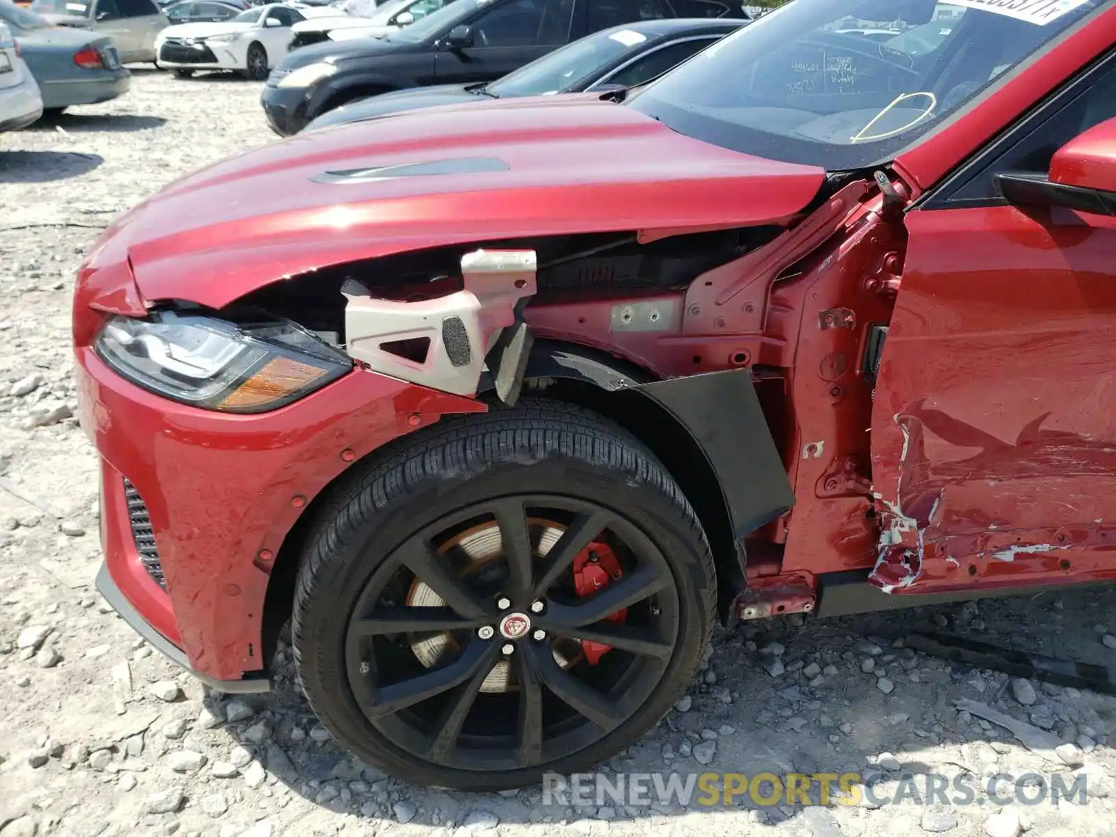 9 Photograph of a damaged car SADCZ2EEXLA647544 JAGUAR F-PACE 2020