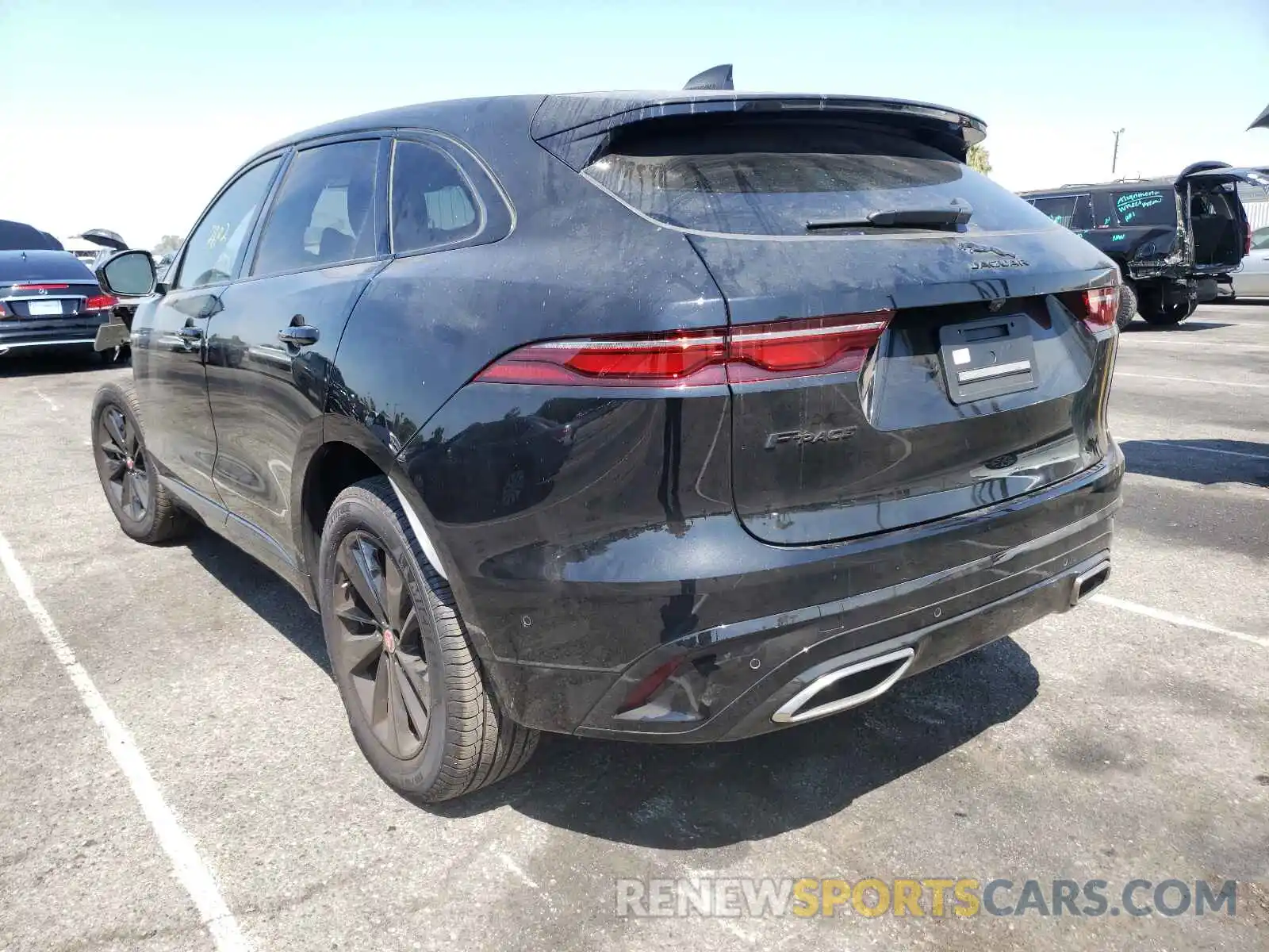 3 Photograph of a damaged car SADCJ2EU2MA668064 JAGUAR F-PACE 2021