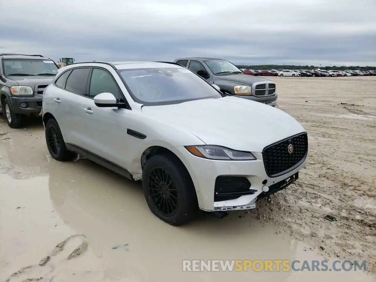 1 Photograph of a damaged car SADCJ2EU3MA688341 JAGUAR F-PACE 2021