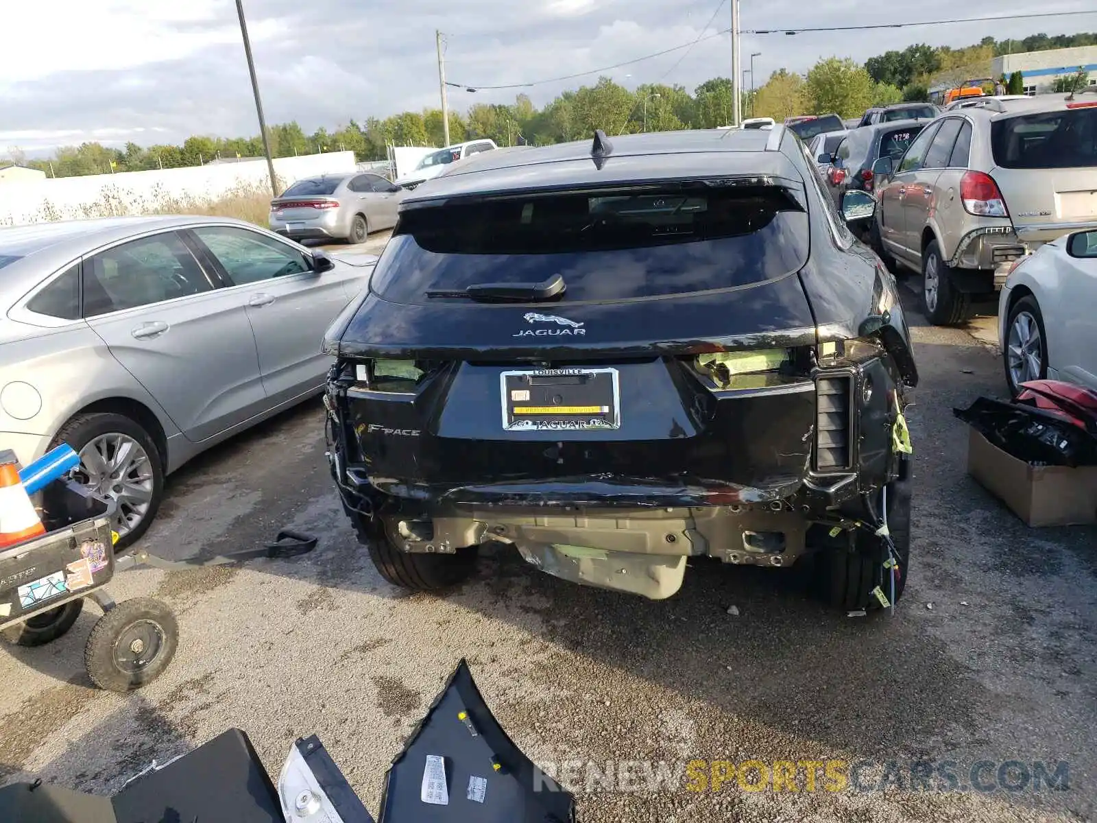 9 Photograph of a damaged car SADCJ2EU4MA667272 JAGUAR F-PACE 2021