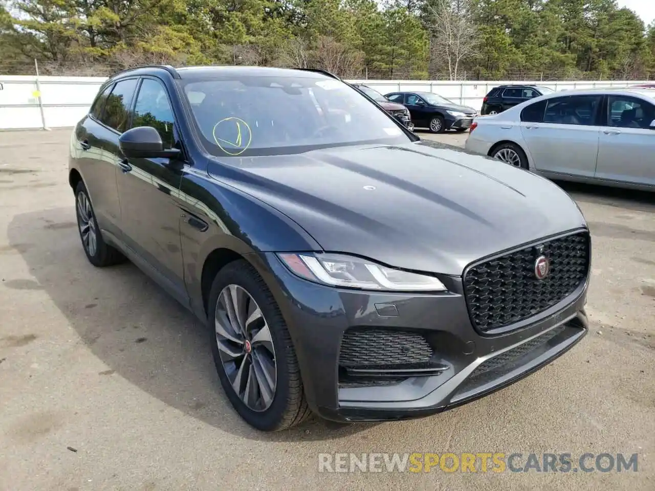 1 Photograph of a damaged car SADCJ2EU9MA671916 JAGUAR F-PACE 2021