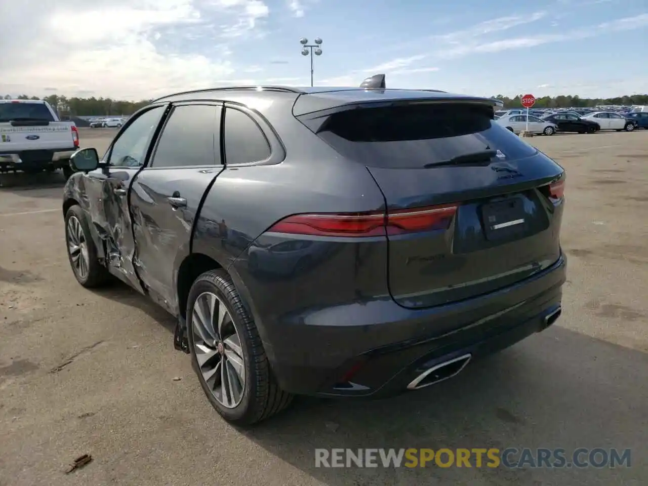 3 Фотография поврежденного автомобиля SADCJ2EU9MA671916 JAGUAR F-PACE 2021