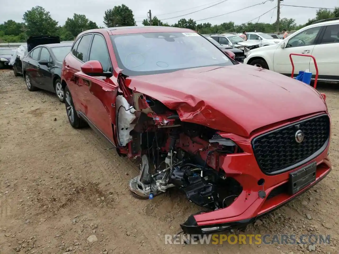 9 Photograph of a damaged car SADCJ2EX0MA684449 JAGUAR F-PACE 2021