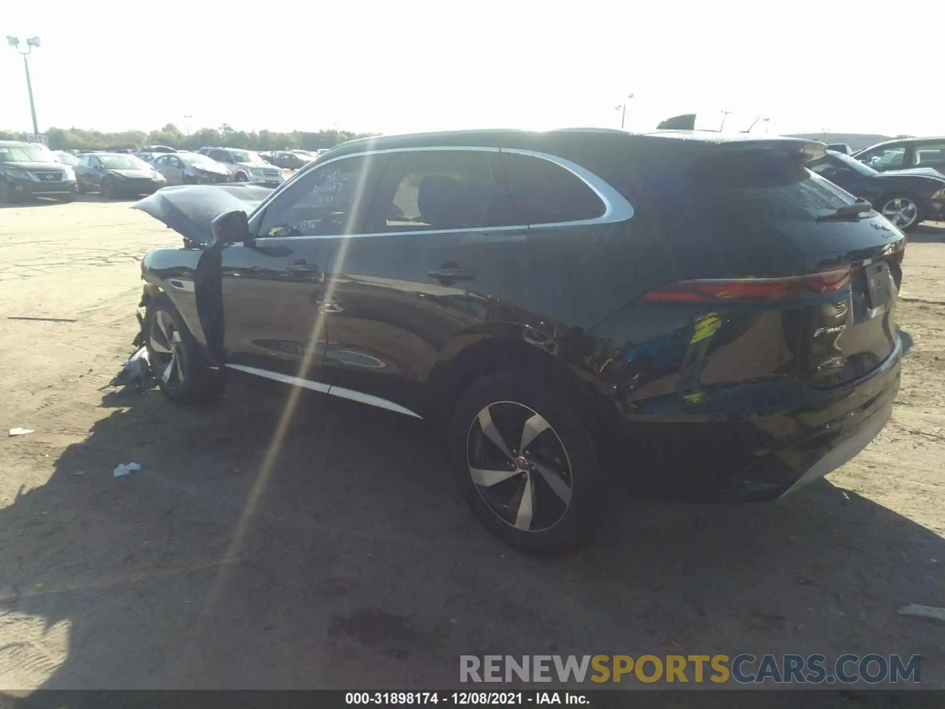 3 Photograph of a damaged car SADCJ2EX1MA681396 JAGUAR F-PACE 2021