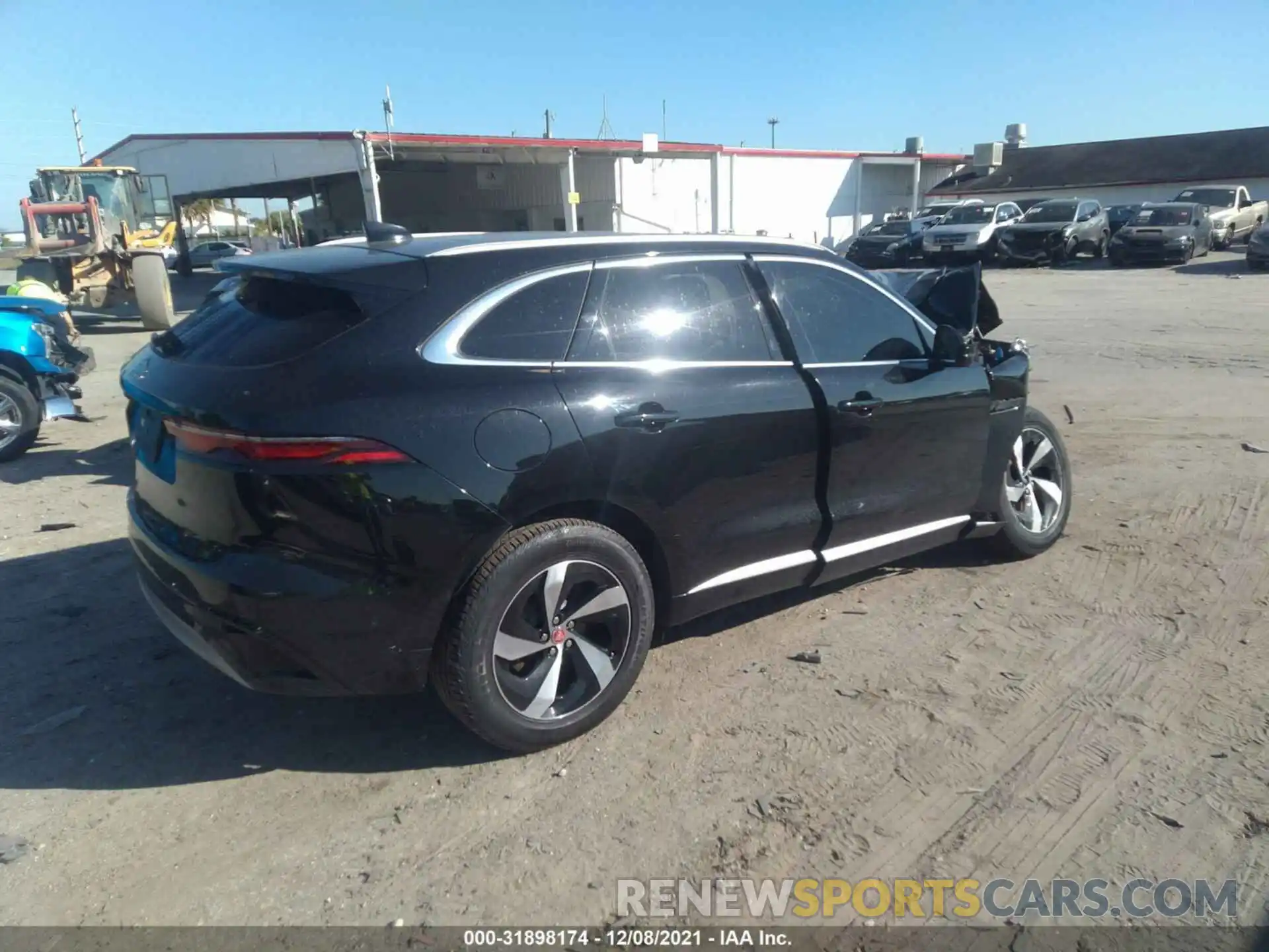 4 Фотография поврежденного автомобиля SADCJ2EX1MA681396 JAGUAR F-PACE 2021