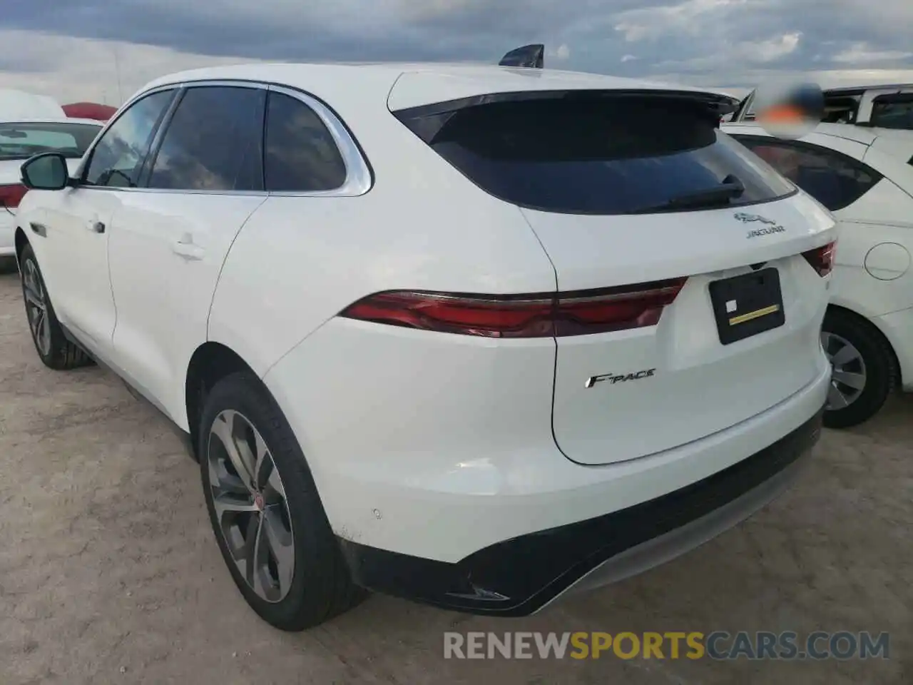 3 Photograph of a damaged car SADCJ2EX3MA687278 JAGUAR F-PACE 2021