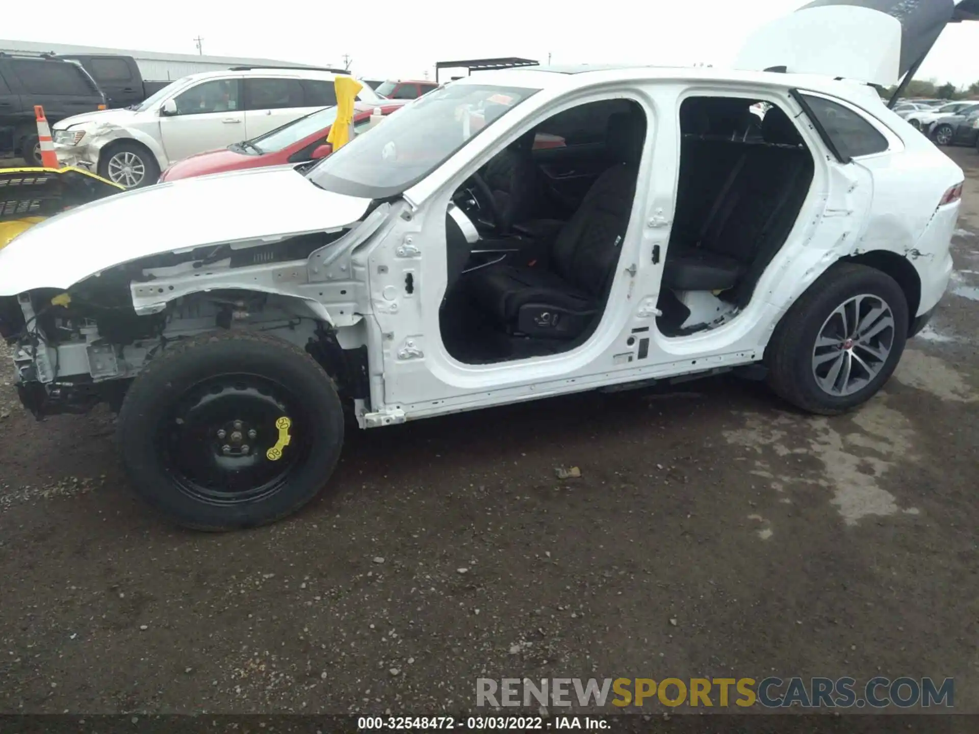 6 Фотография поврежденного автомобиля SADCJ2EX4MA667119 JAGUAR F-PACE 2021