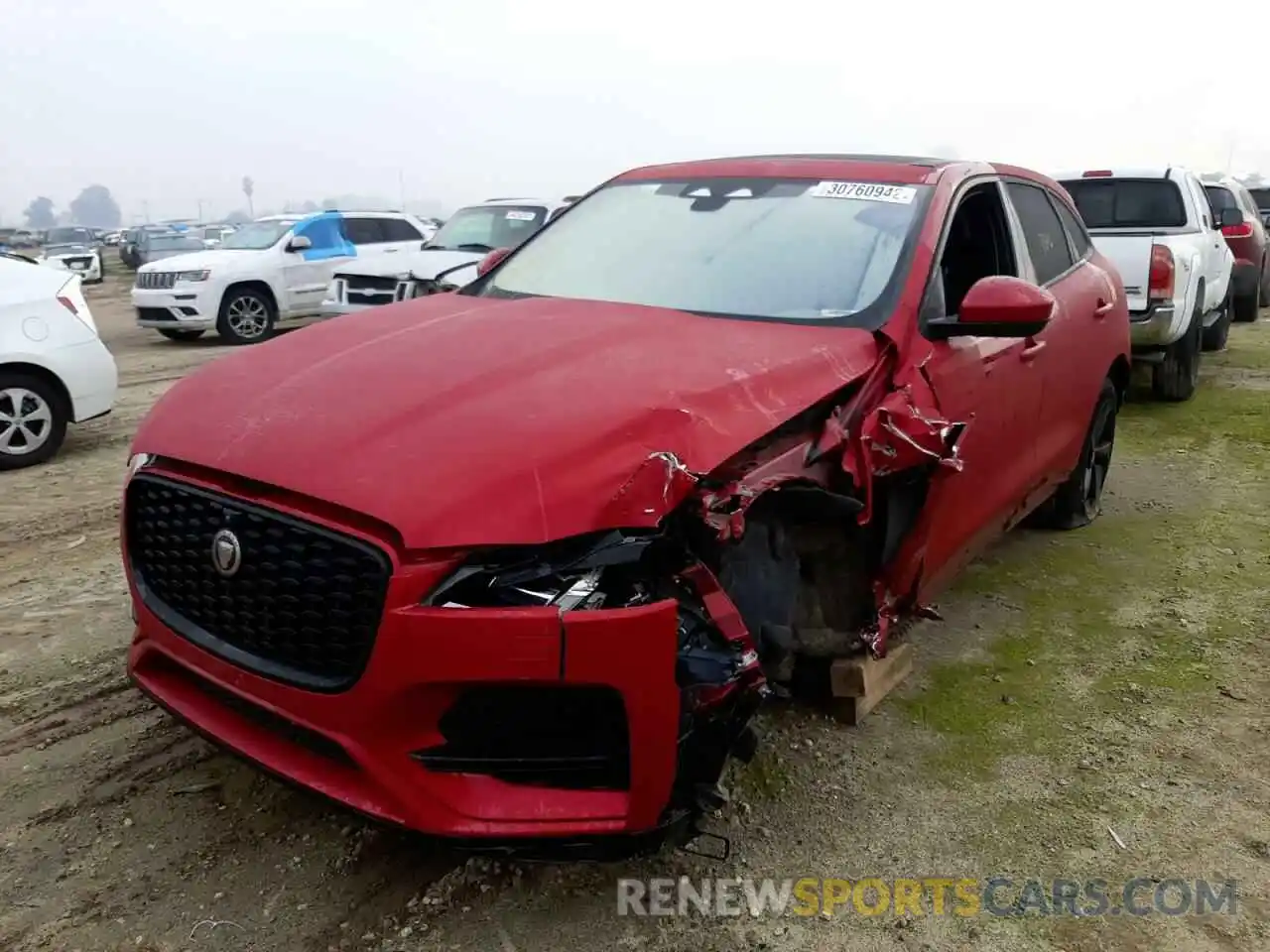 2 Photograph of a damaged car SADCJ2EX4MA669324 JAGUAR F-PACE 2021