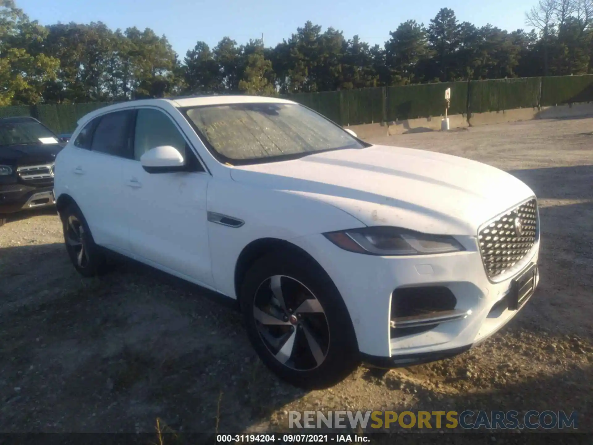 1 Photograph of a damaged car SADCJ2EX4MA671039 JAGUAR F-PACE 2021