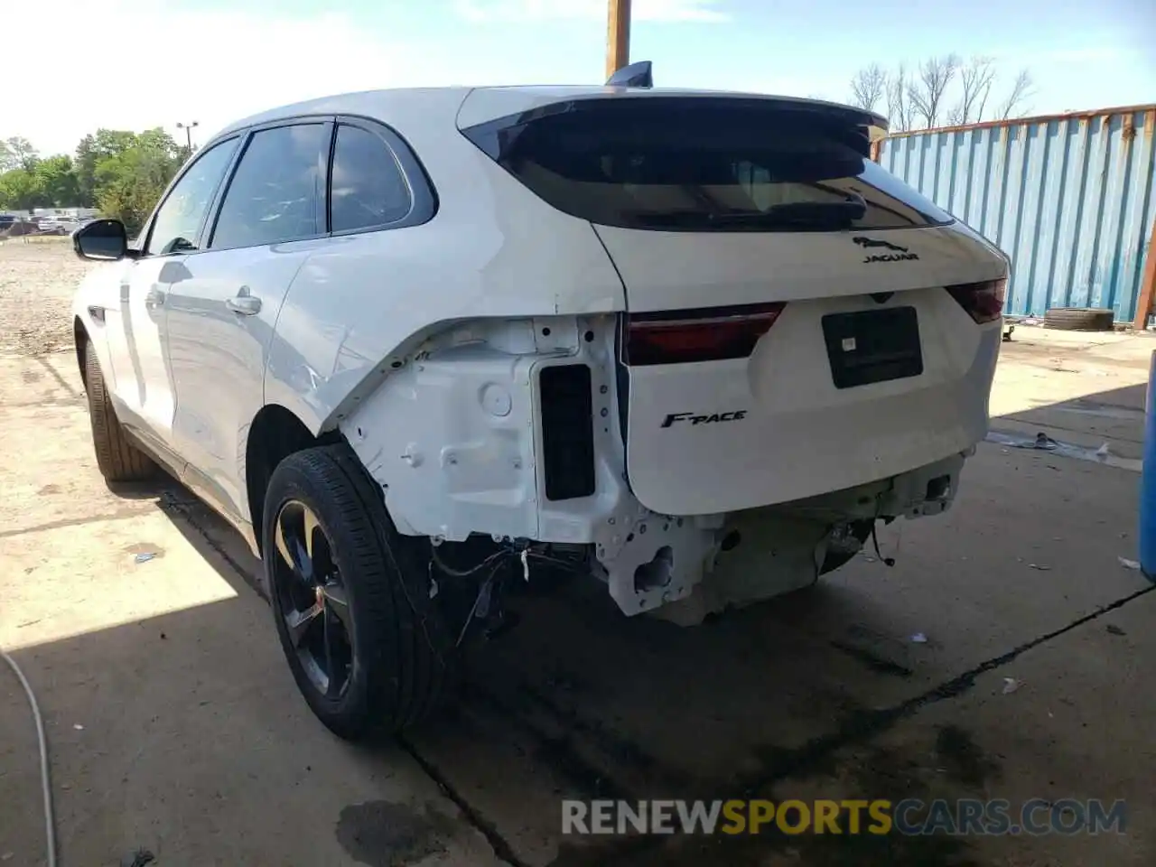 3 Photograph of a damaged car SADCJ2EX5MA665363 JAGUAR F-PACE 2021