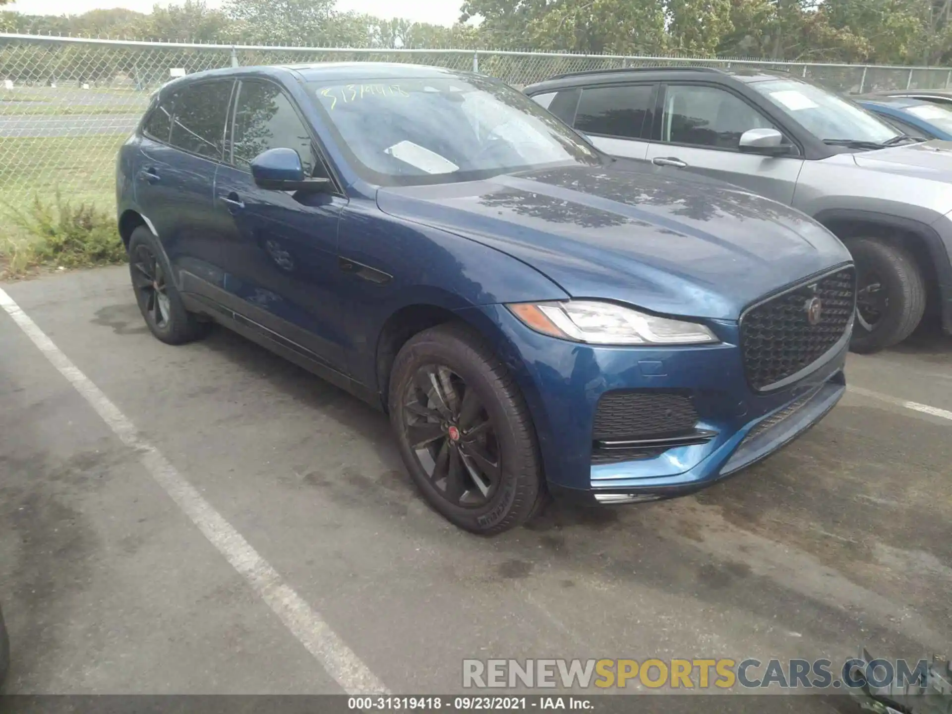 1 Photograph of a damaged car SADCJ2EX5MA683006 JAGUAR F-PACE 2021