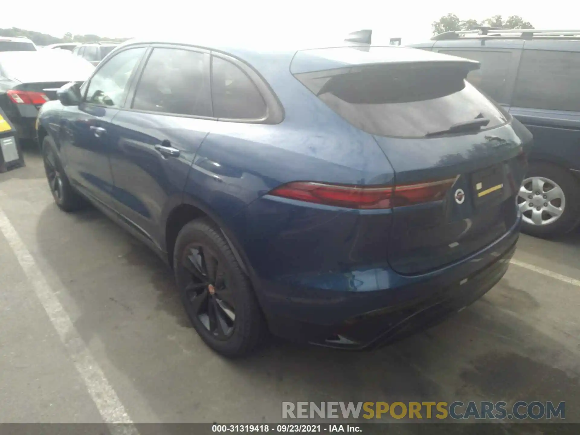 3 Photograph of a damaged car SADCJ2EX5MA683006 JAGUAR F-PACE 2021