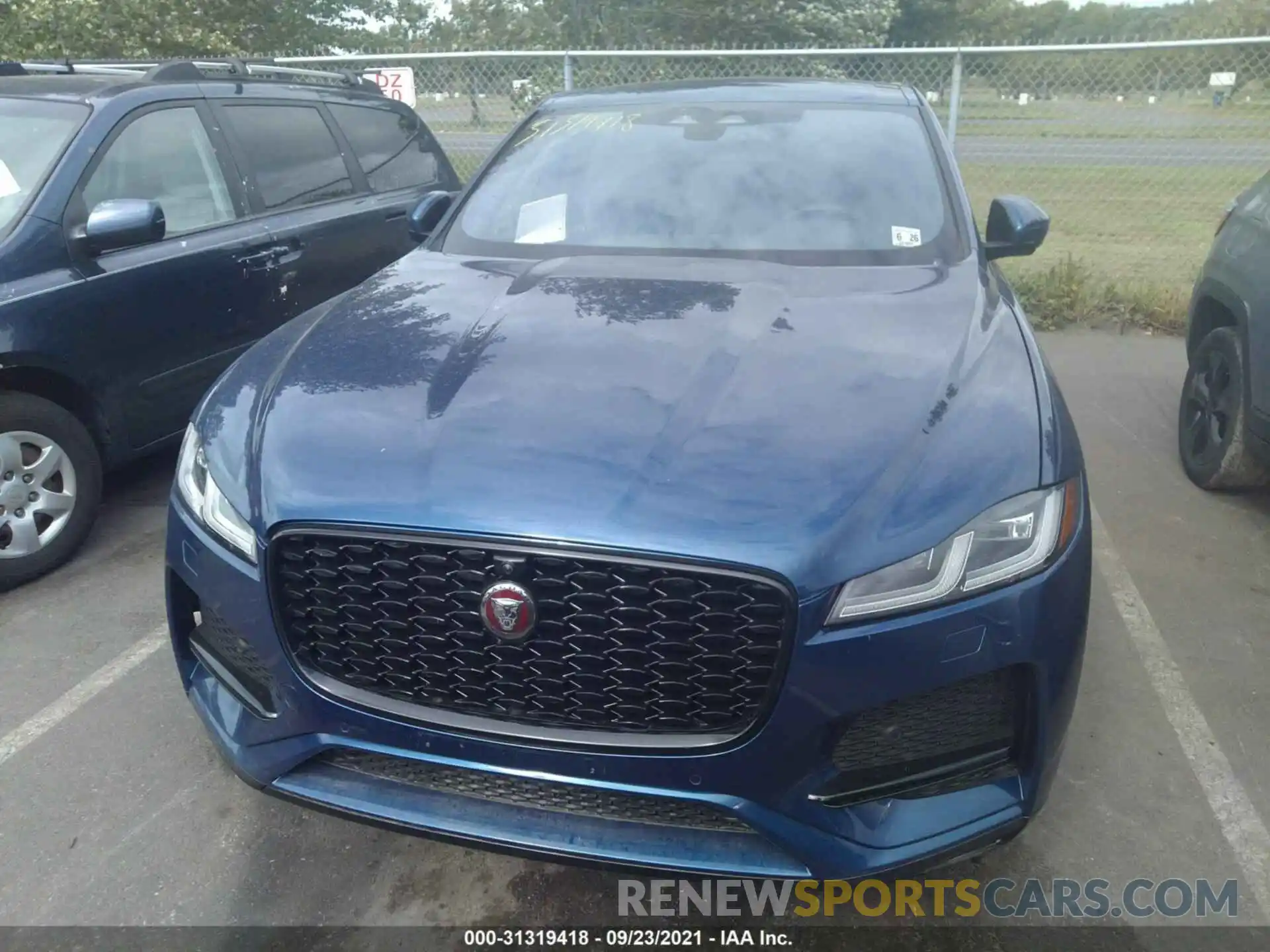 6 Фотография поврежденного автомобиля SADCJ2EX5MA683006 JAGUAR F-PACE 2021