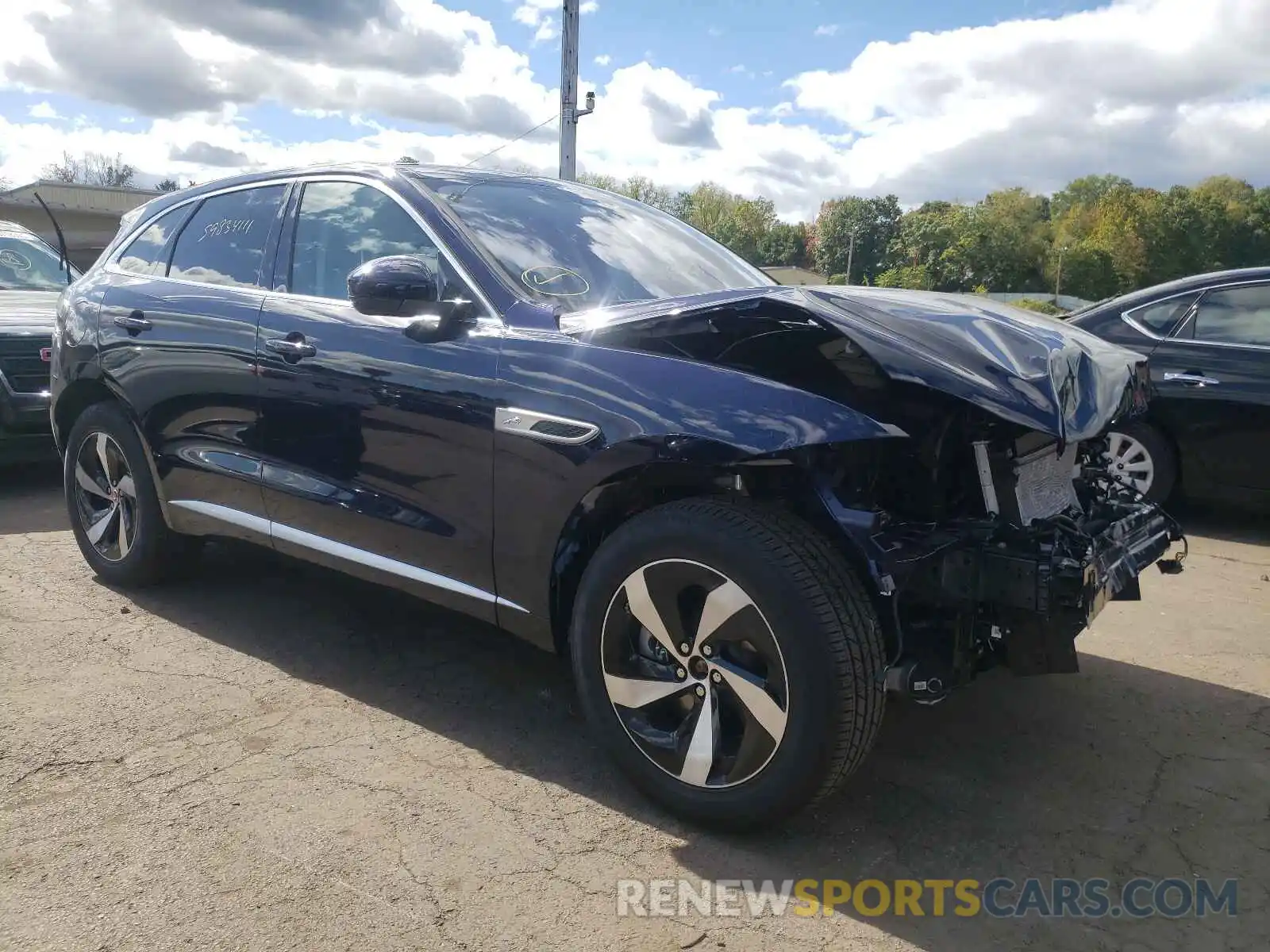 1 Photograph of a damaged car SADCJ2EX7MA668877 JAGUAR F-PACE 2021