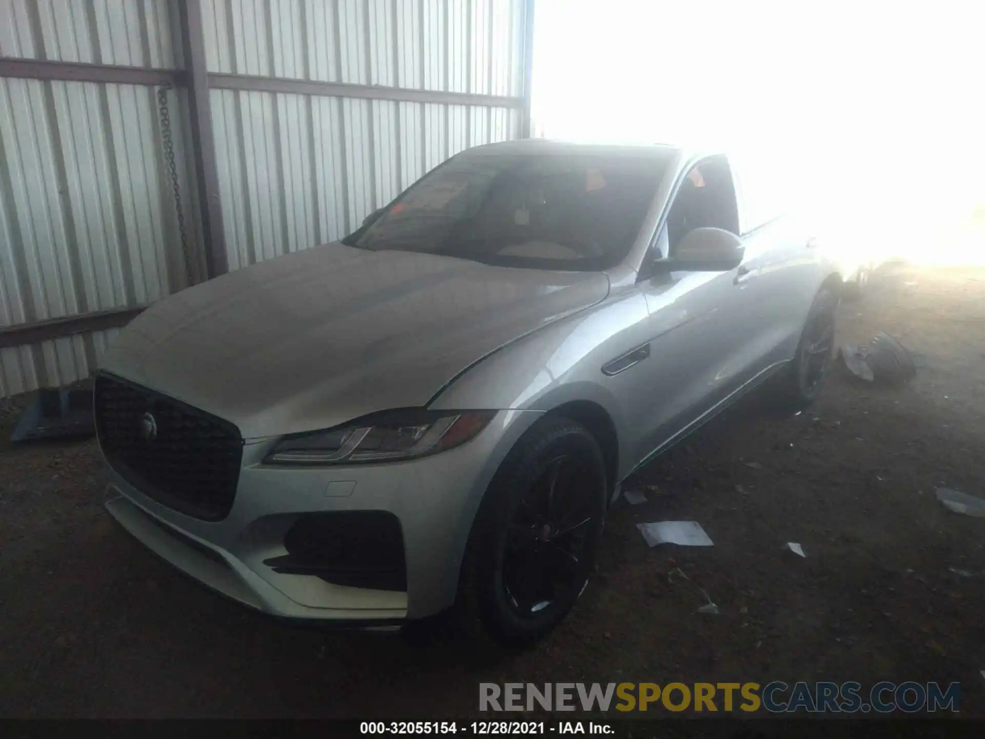 2 Фотография поврежденного автомобиля SADCJ2EX7MA686649 JAGUAR F-PACE 2021