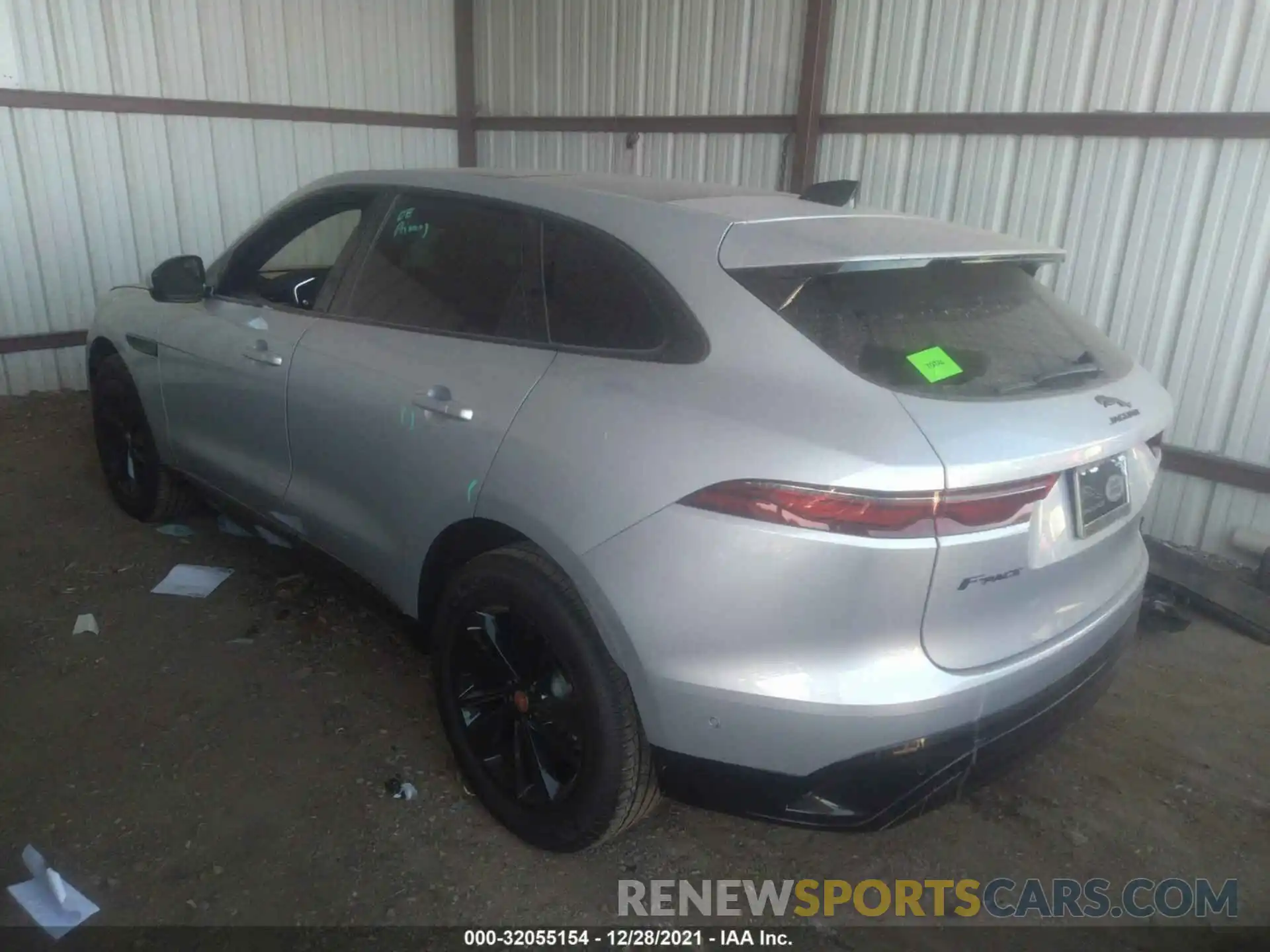 3 Фотография поврежденного автомобиля SADCJ2EX7MA686649 JAGUAR F-PACE 2021