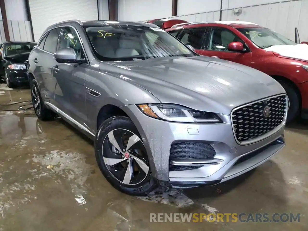 1 Photograph of a damaged car SADCJ2EX8MA664711 JAGUAR F-PACE 2021