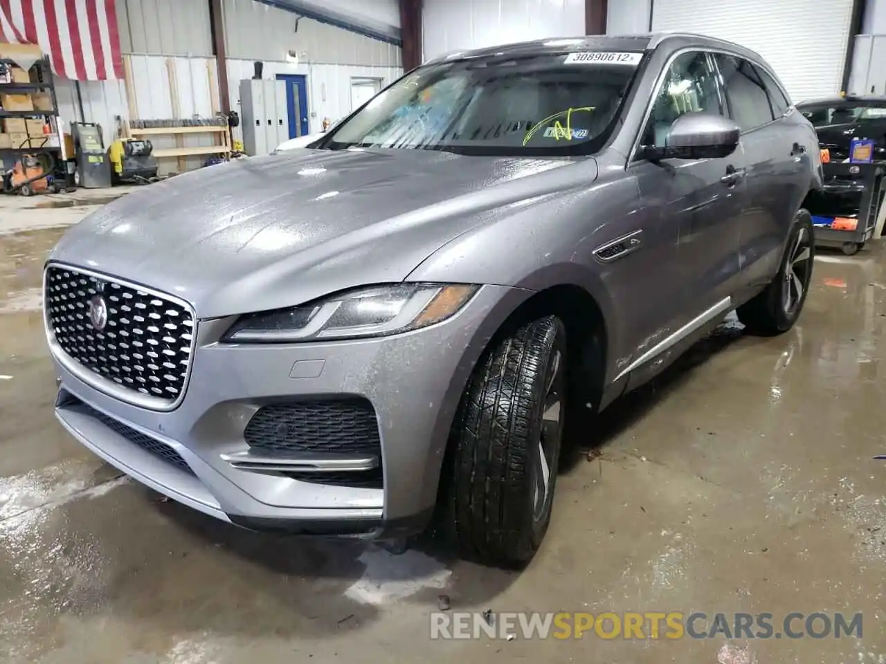 2 Photograph of a damaged car SADCJ2EX8MA664711 JAGUAR F-PACE 2021