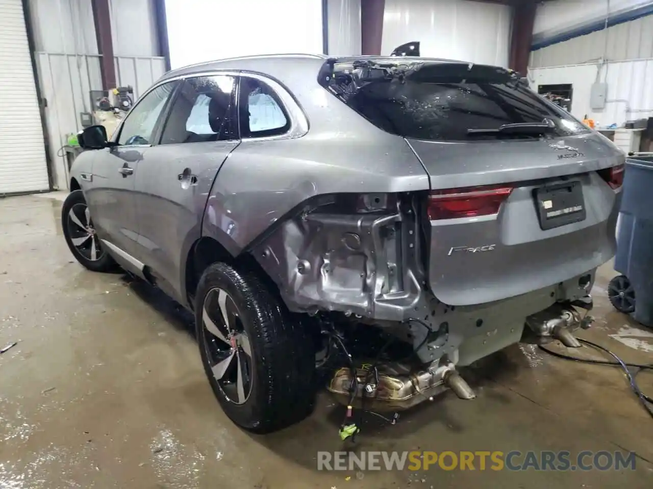 3 Photograph of a damaged car SADCJ2EX8MA664711 JAGUAR F-PACE 2021