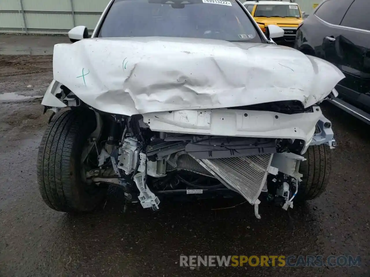 9 Photograph of a damaged car SADCJ2EX8MA668399 JAGUAR F-PACE 2021