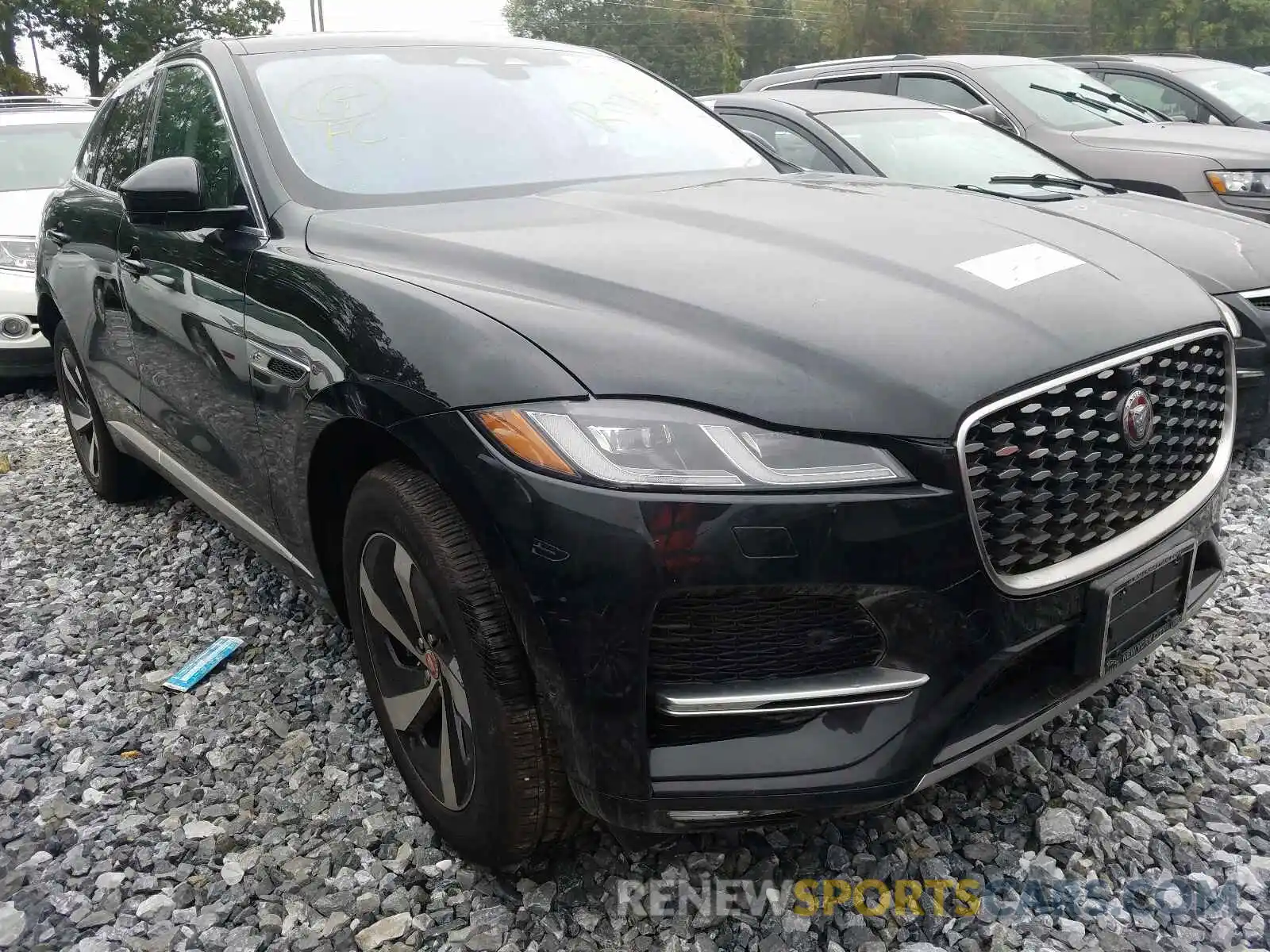 1 Photograph of a damaged car SADCJ2EX8MA669052 JAGUAR F-PACE 2021