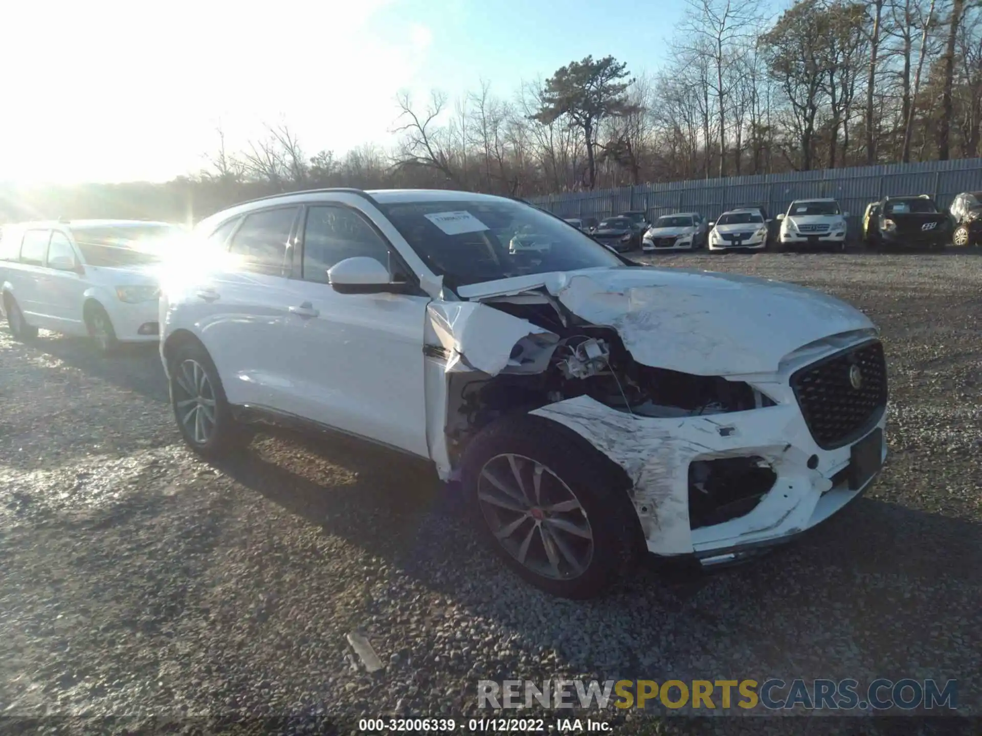 1 Photograph of a damaged car SADCJ2EX9MA667004 JAGUAR F-PACE 2021