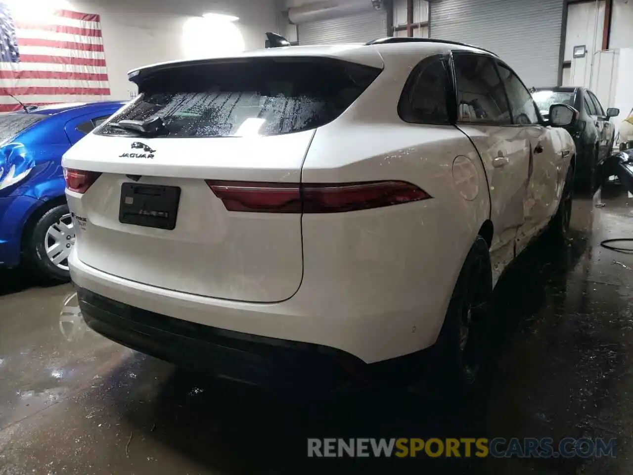 4 Photograph of a damaged car SADCJ2EX9MA669447 JAGUAR F-PACE 2021