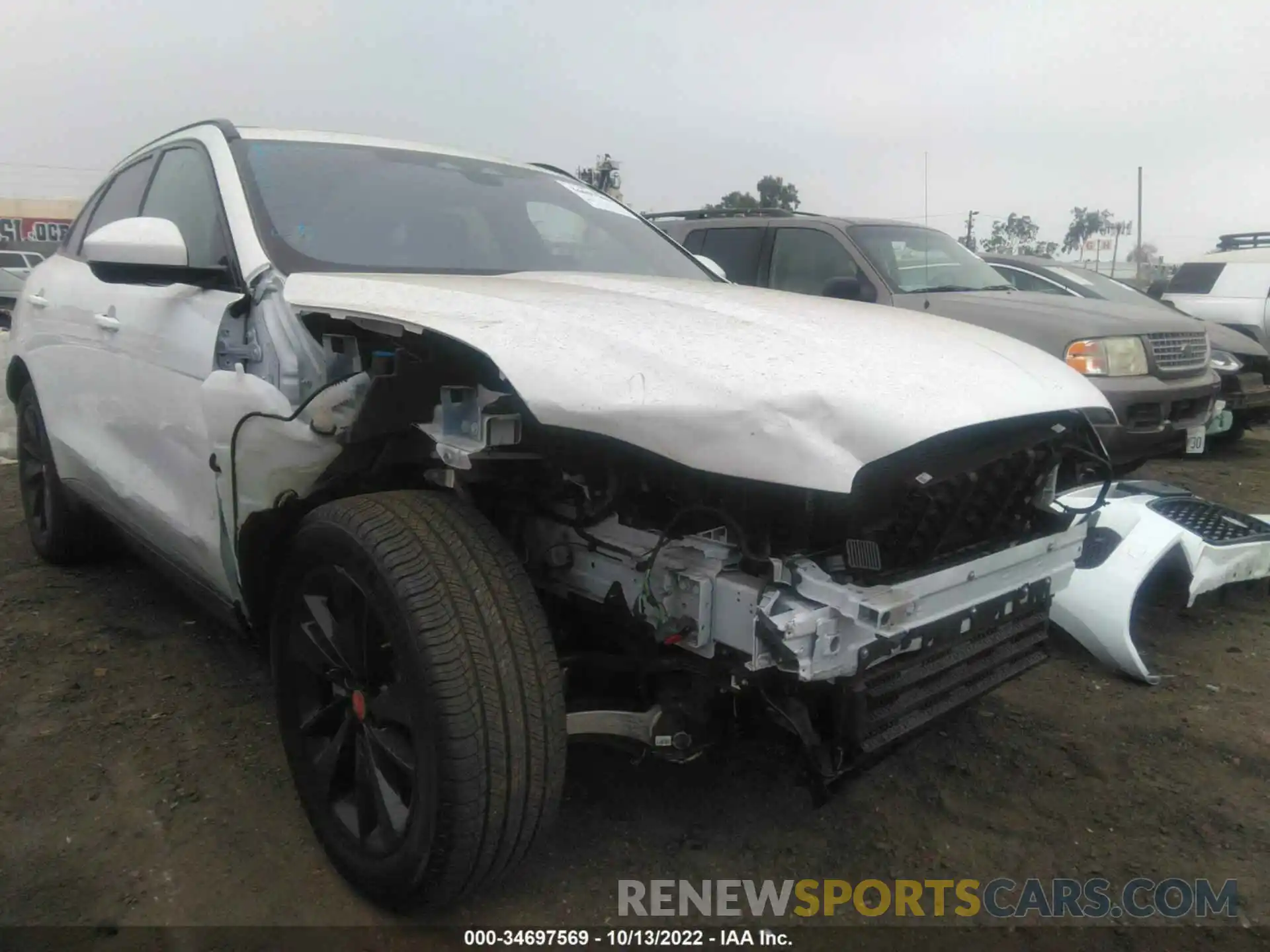 6 Photograph of a damaged car SADCJ2EX9MA685440 JAGUAR F-PACE 2021