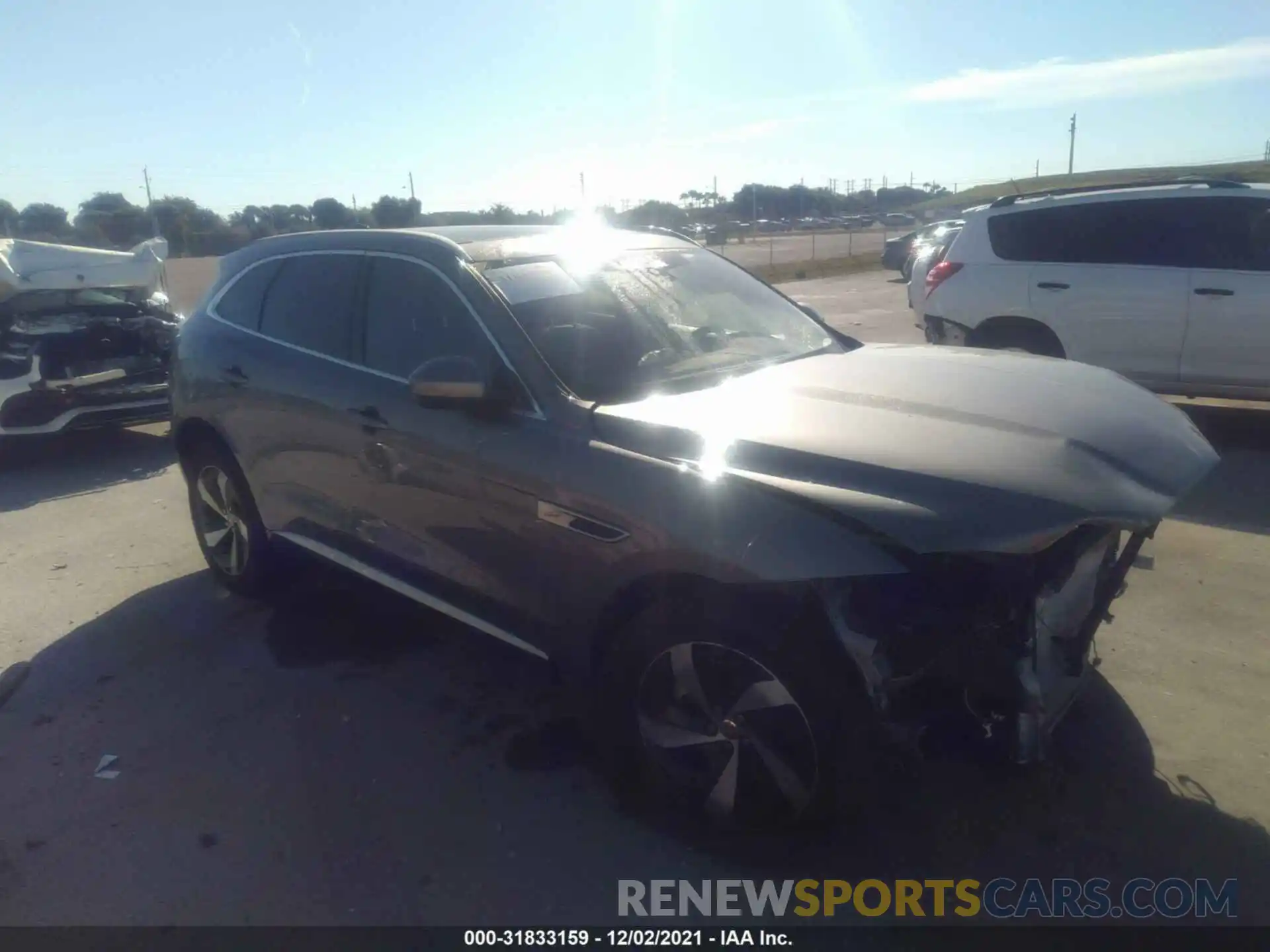 1 Photograph of a damaged car SADCJ2EXXMA672017 JAGUAR F-PACE 2021