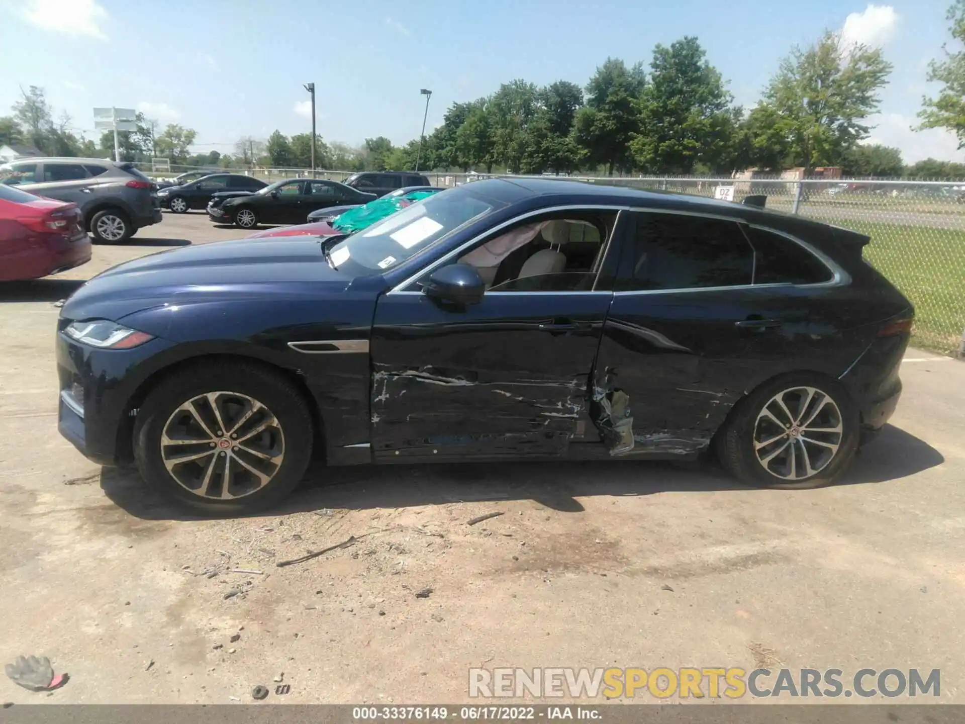 6 Photograph of a damaged car SADCK2EX5MA669393 JAGUAR F-PACE 2021