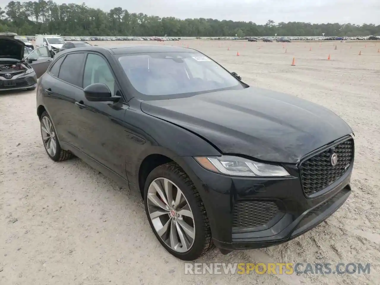 1 Фотография поврежденного автомобиля SADCT2FU1MA688850 JAGUAR F-PACE 2021