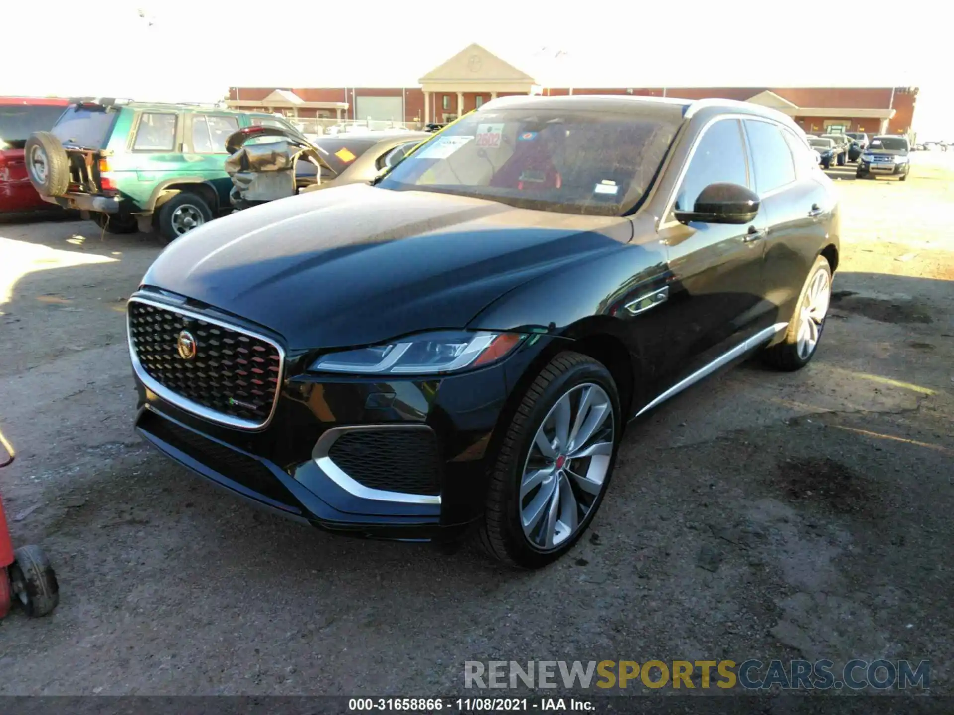 2 Photograph of a damaged car SADCT2FU3MA666865 JAGUAR F-PACE 2021